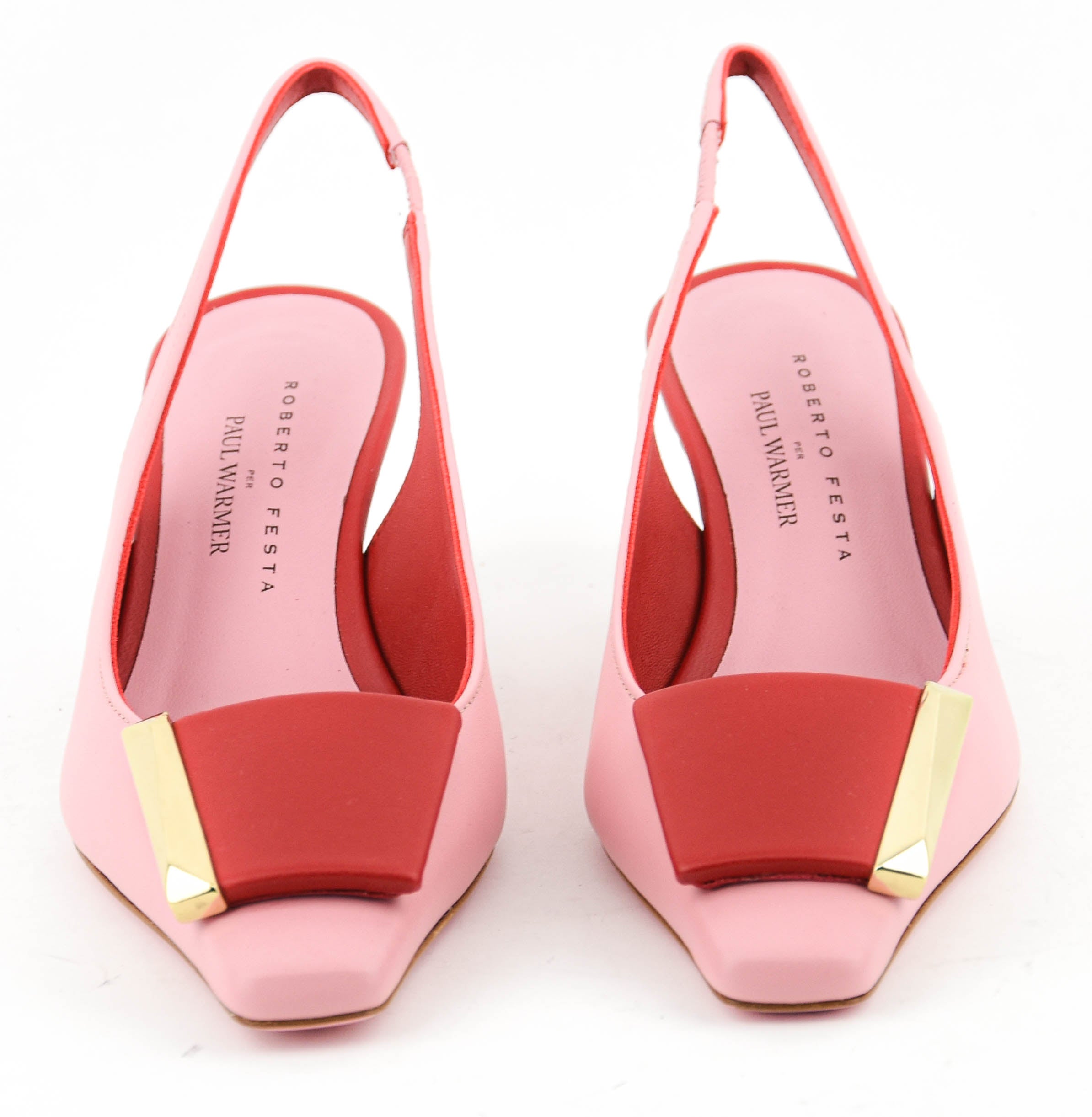 ROBERTO FESTA ARIENNE SLING PUMP PINK