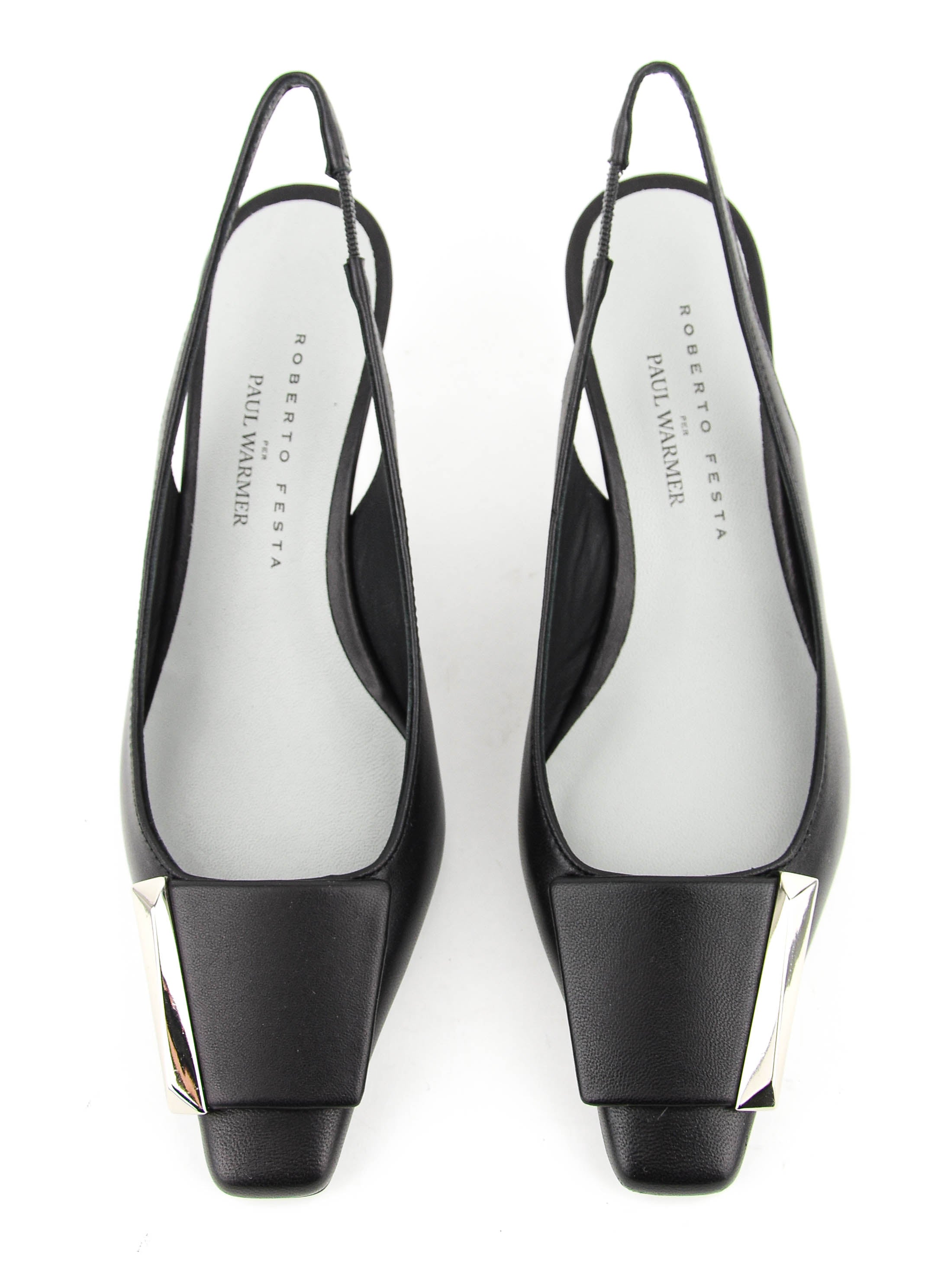 ROBERTO FESTA ARIENNE SLING PUMP BLACK