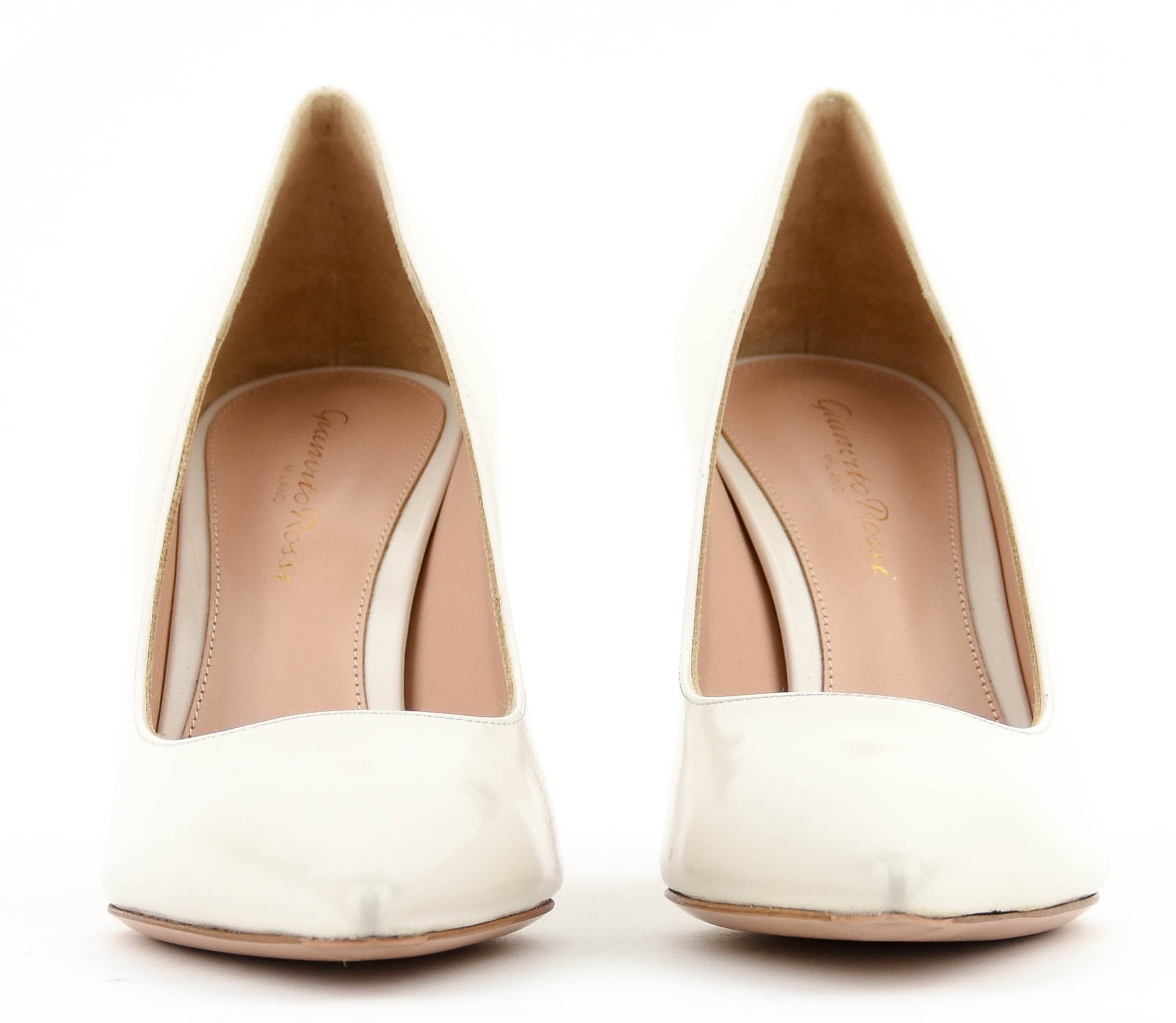 GIANVITO ROSSI GIANVITO 85 PUMP WHITE