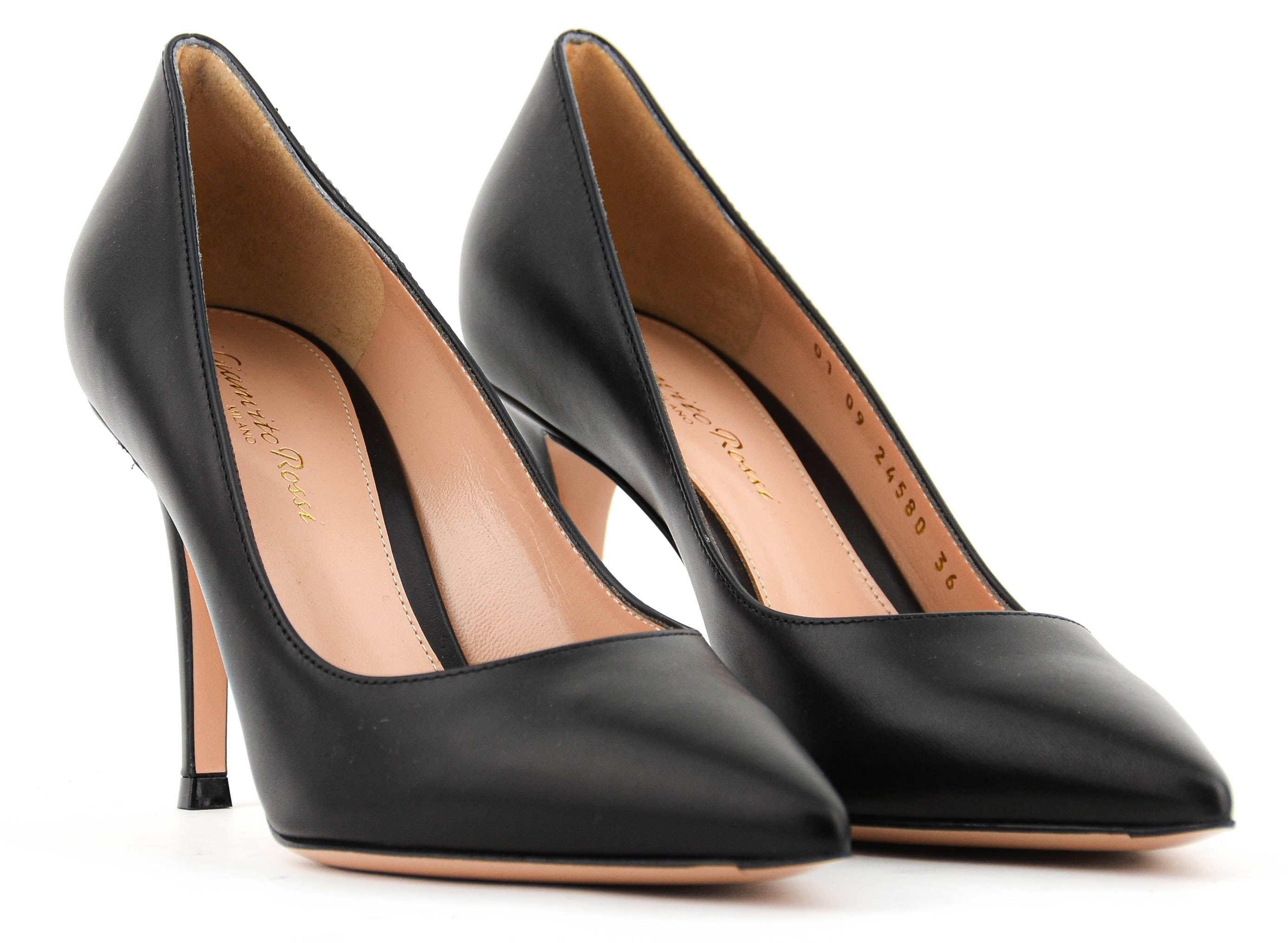 GIANVITO ROSSI GIANVITO 85 PUMP BLACK