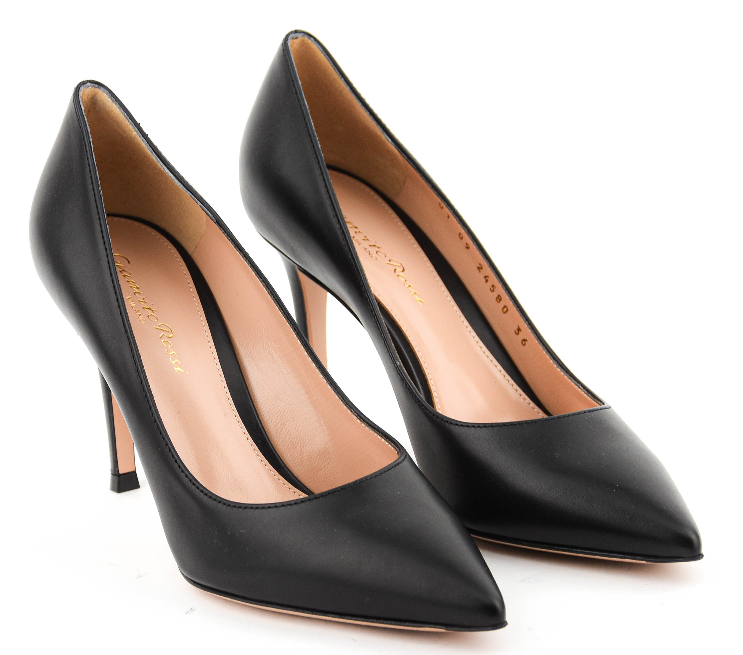 GIANVITO ROSSI GIANVITO 85 PUMP BLACK