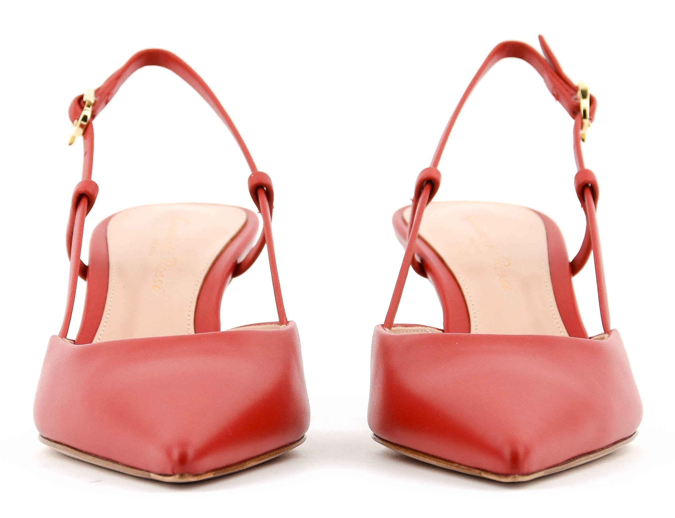 GIANVITO ROSSI ASCENT SLINBACK 55 RED