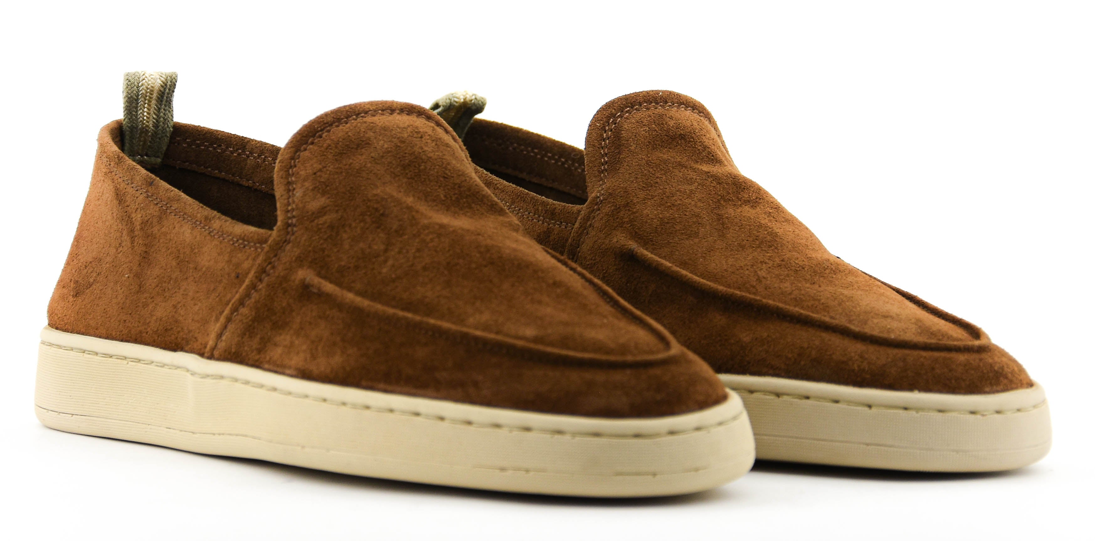 【関税込み】Officine Creative ブラウン Herbie 011 スリッポン Officine Creativeのブラウン Herbie 011 スリッポンがセール中