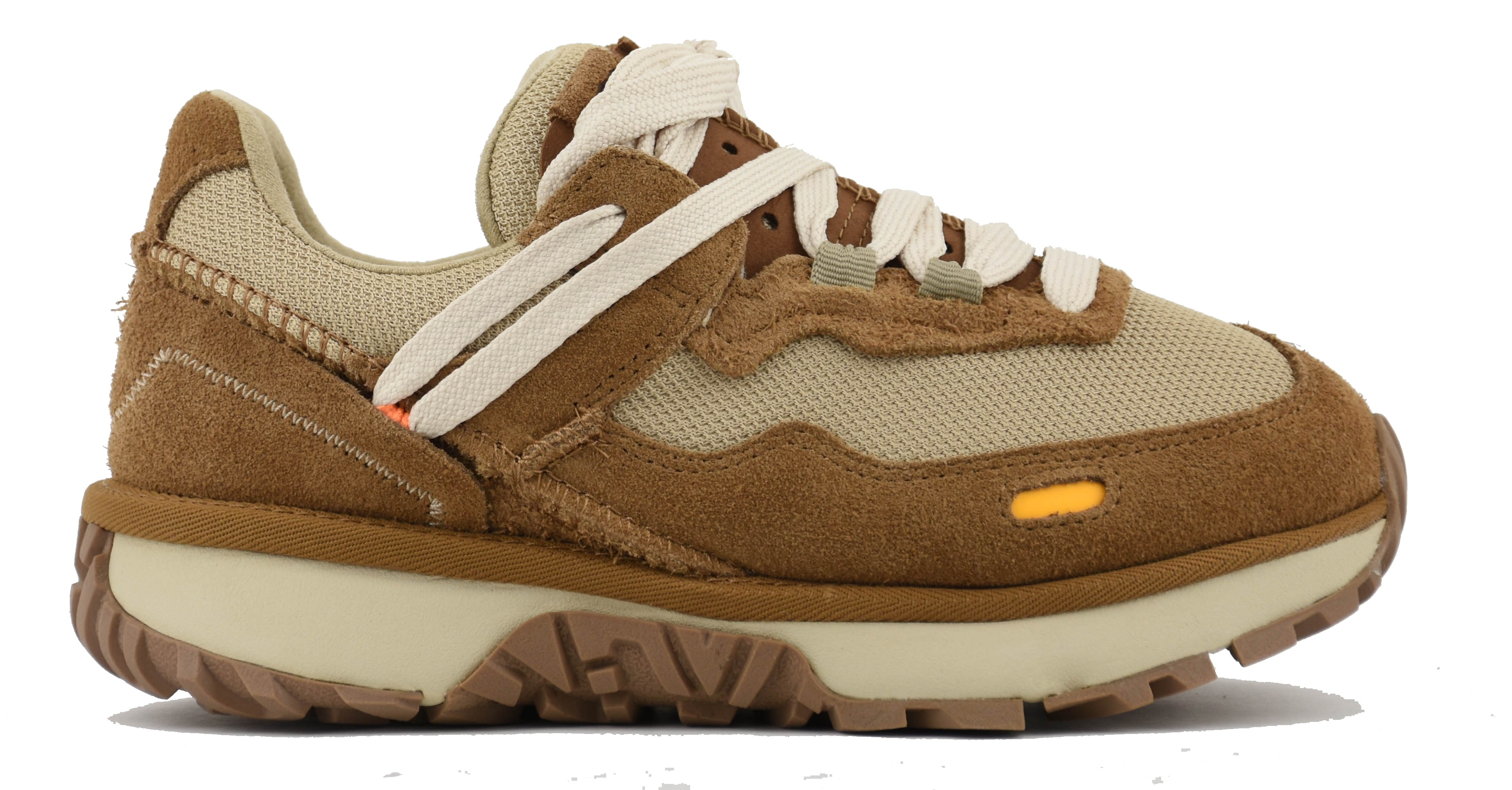 paul warmer UGG RETROFIT SNEAKER LOW CHESTNUT In de uitverkoop