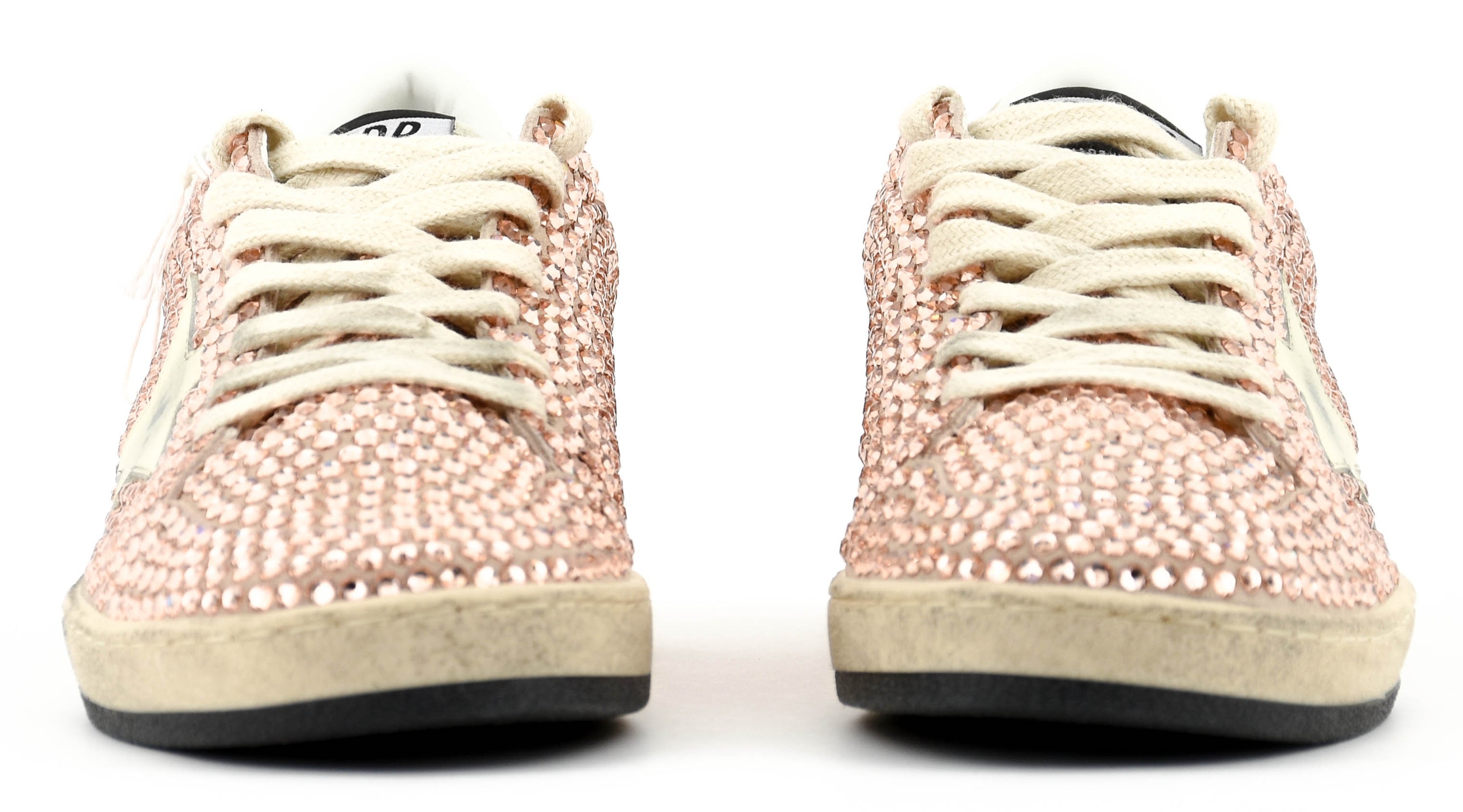 GOLDEN GOOSE SWAROVSKI CRYSTALS MOONLIGHT PINK