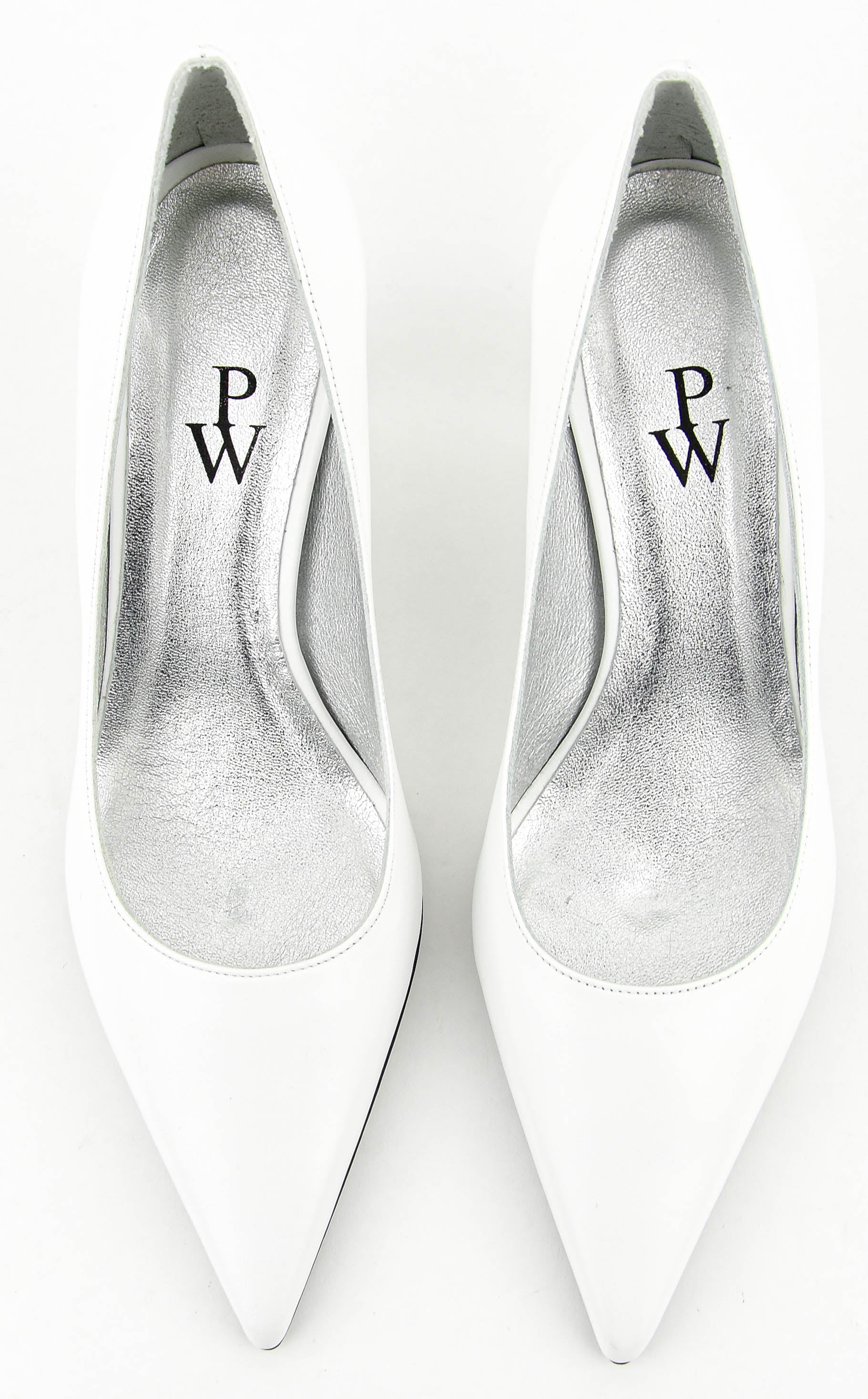 PAUL WARMER KATE PUMP WHITE