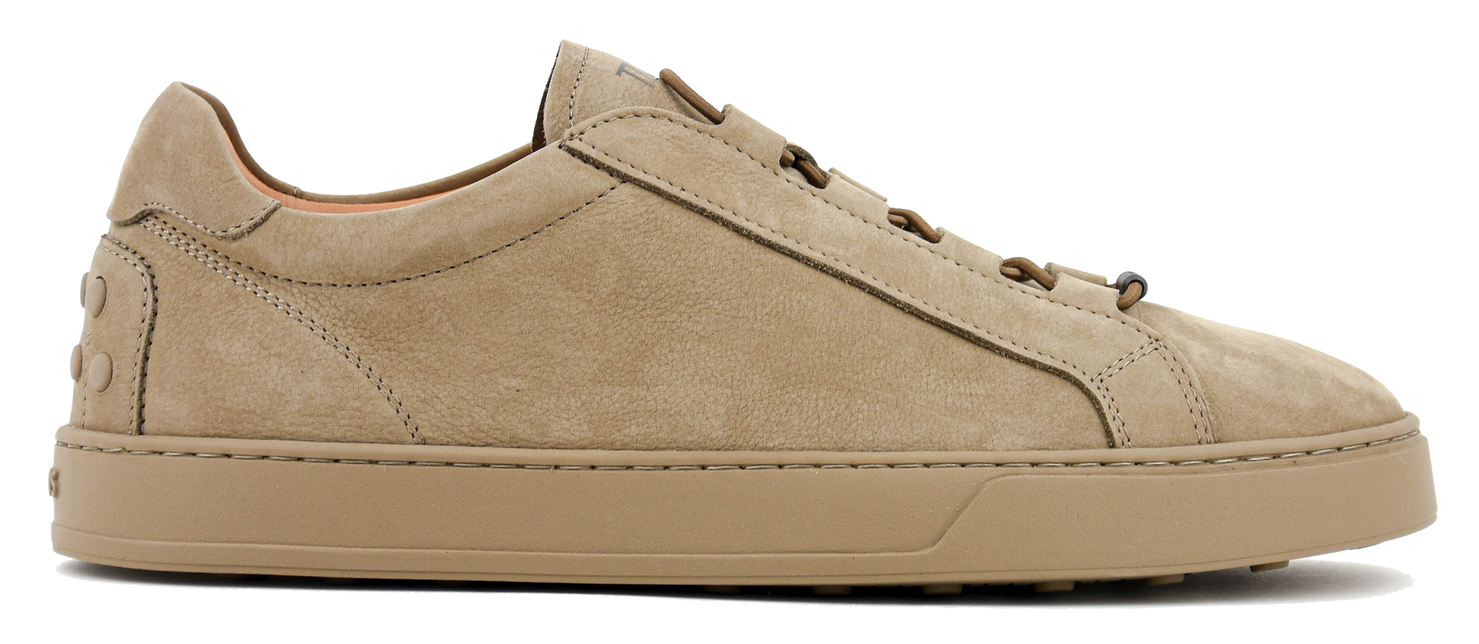 TOD'S SNEAKER  TAUPE NABUK