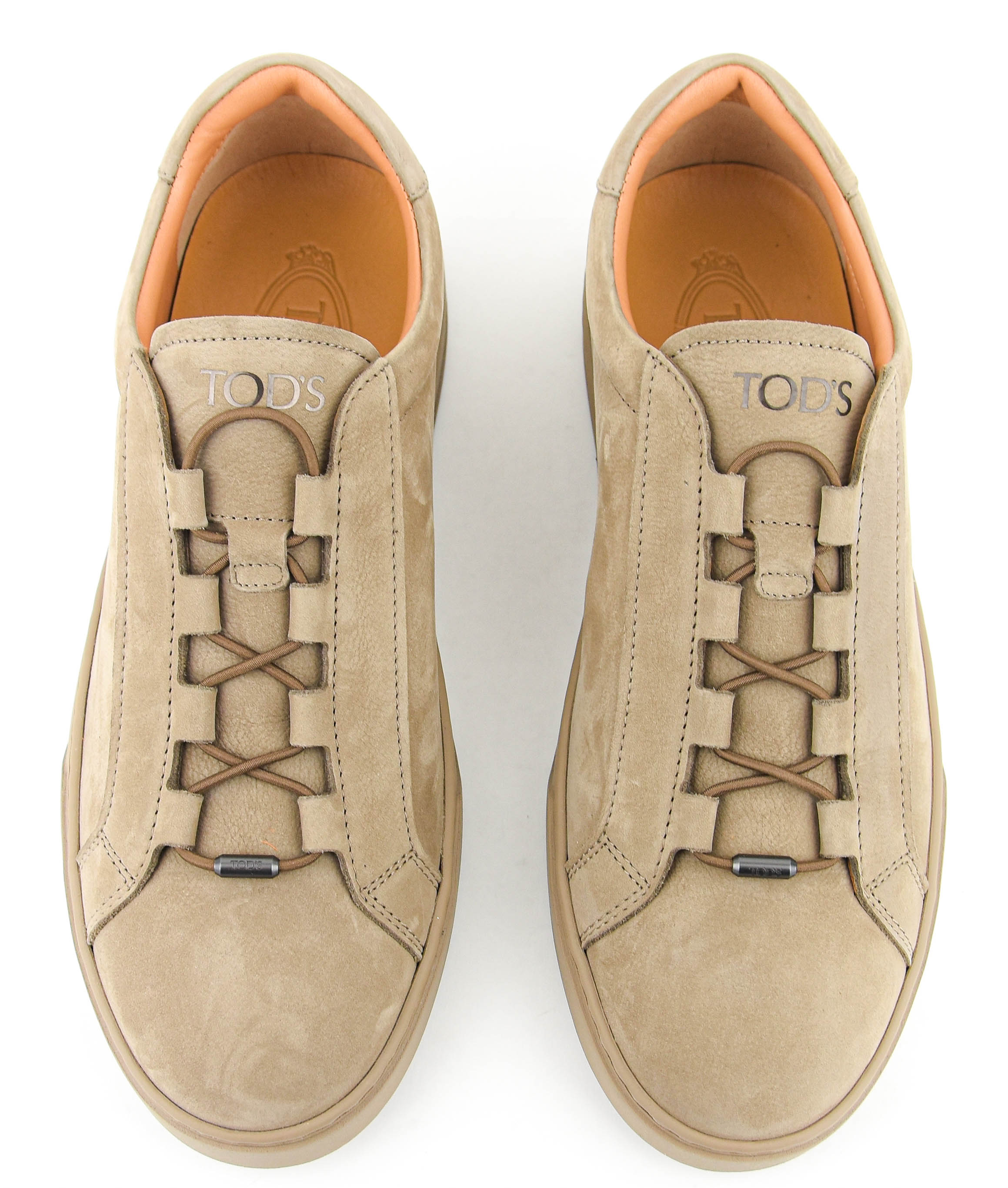 TOD'S SNEAKER  TAUPE NABUK