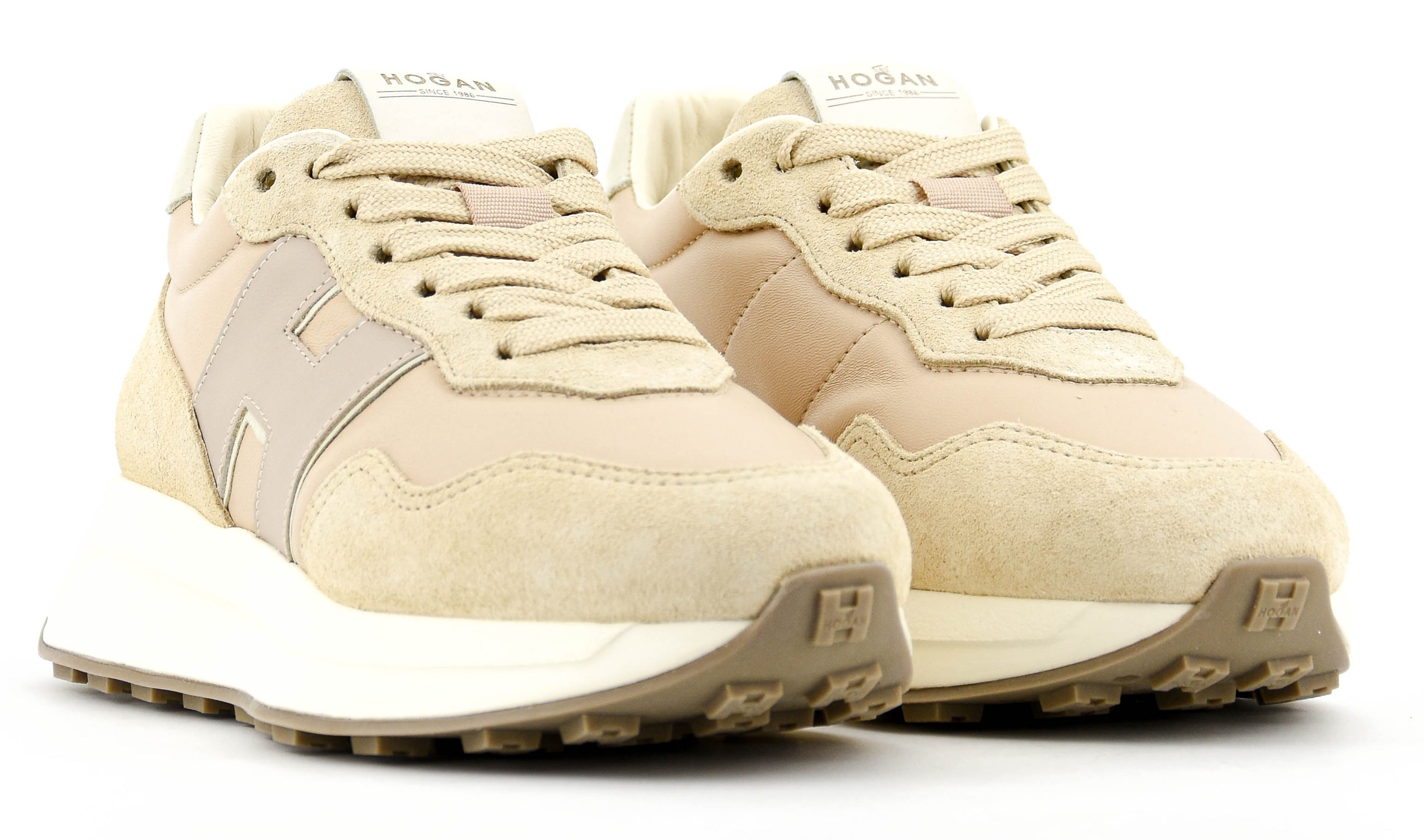 HOGAN  H641 SNEAKER NUDE