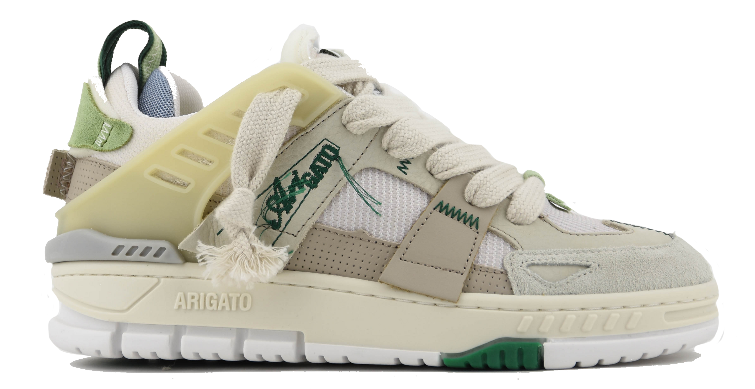 AXEL ARIGATO AREA PATCHWORK LIGHT GREEN