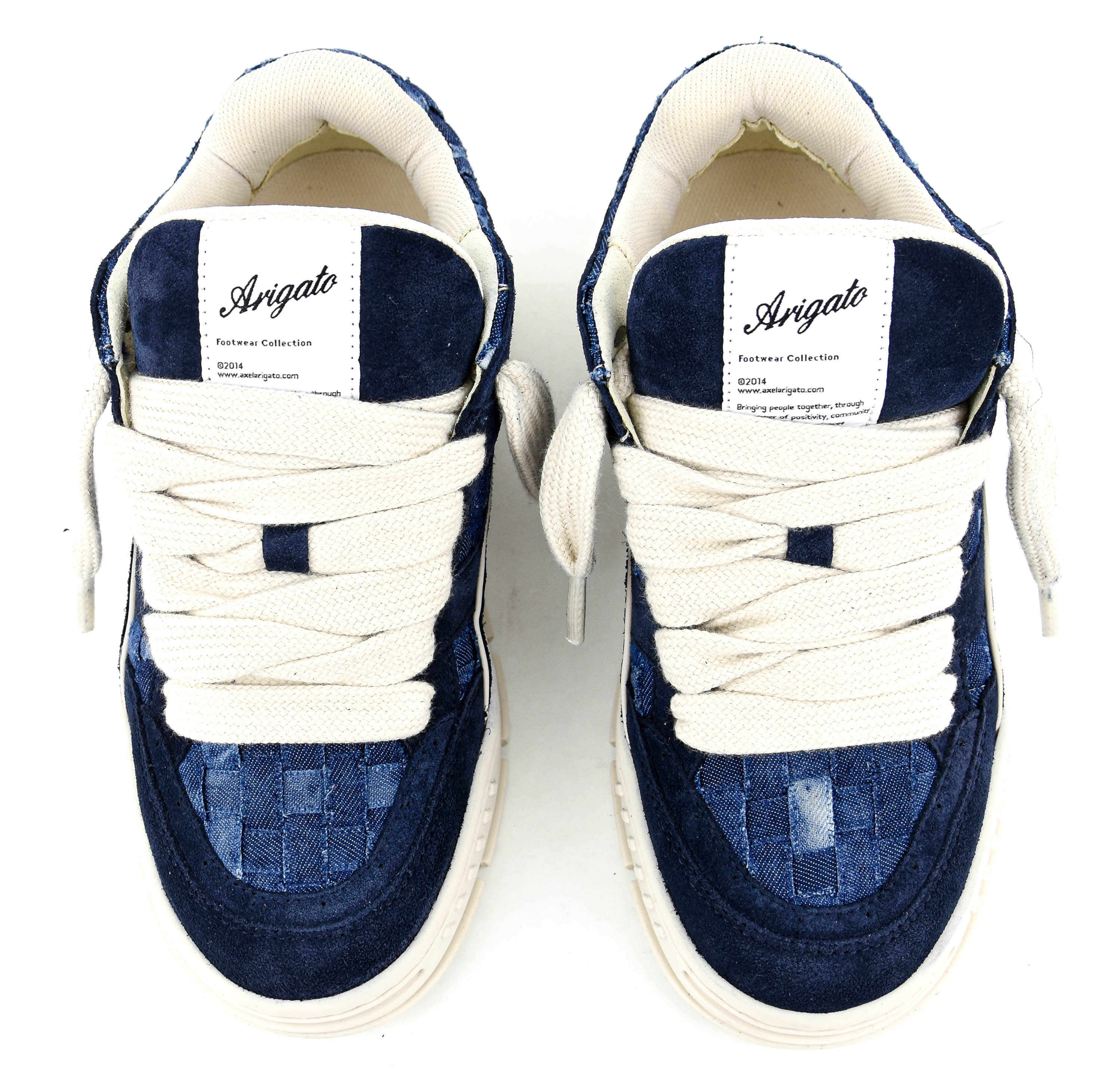 AXEL ARIGATO AREA LO DARK BLUE WOVEN