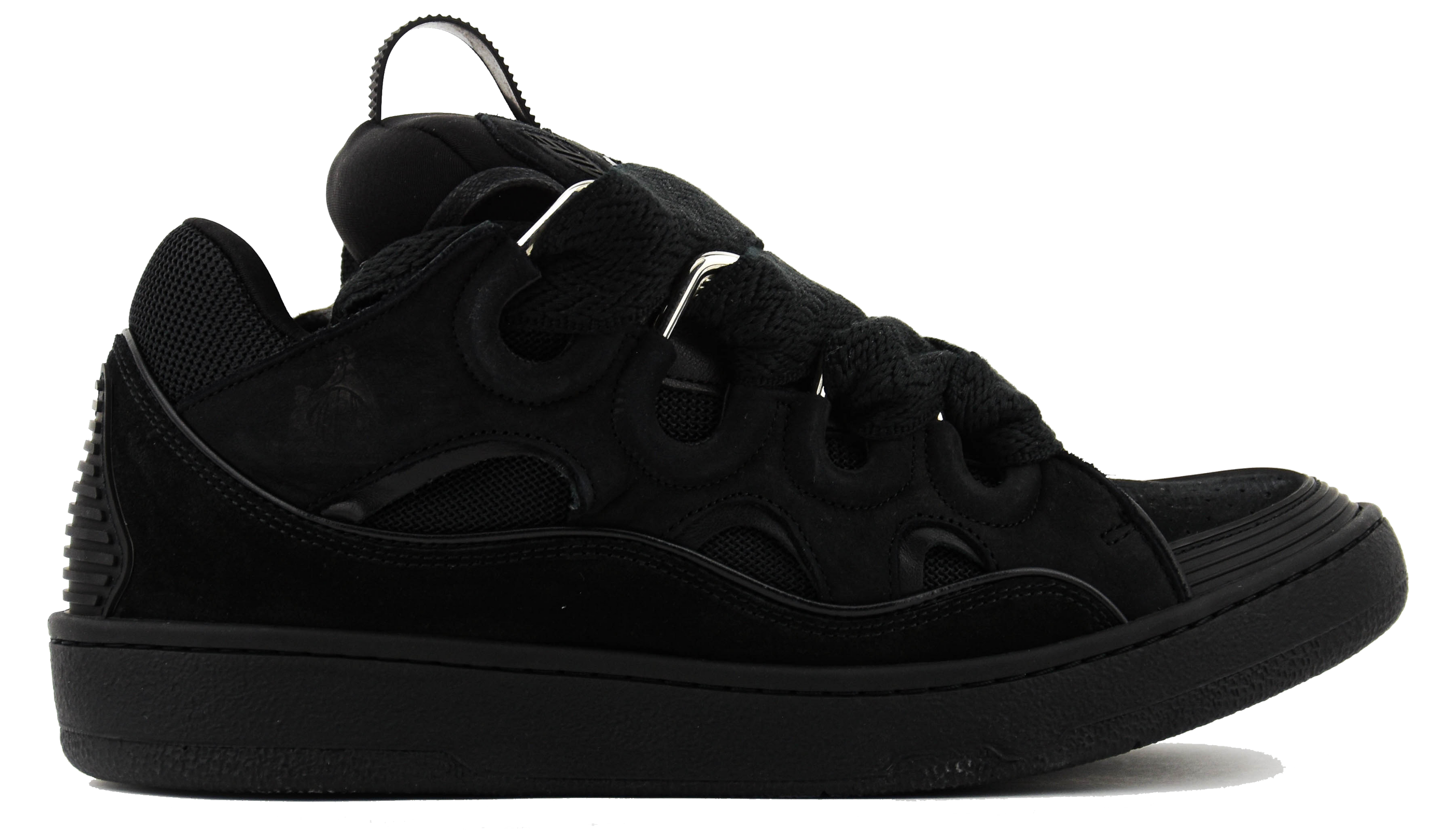 LANVIN CURB SNEAKER ALLBLACK