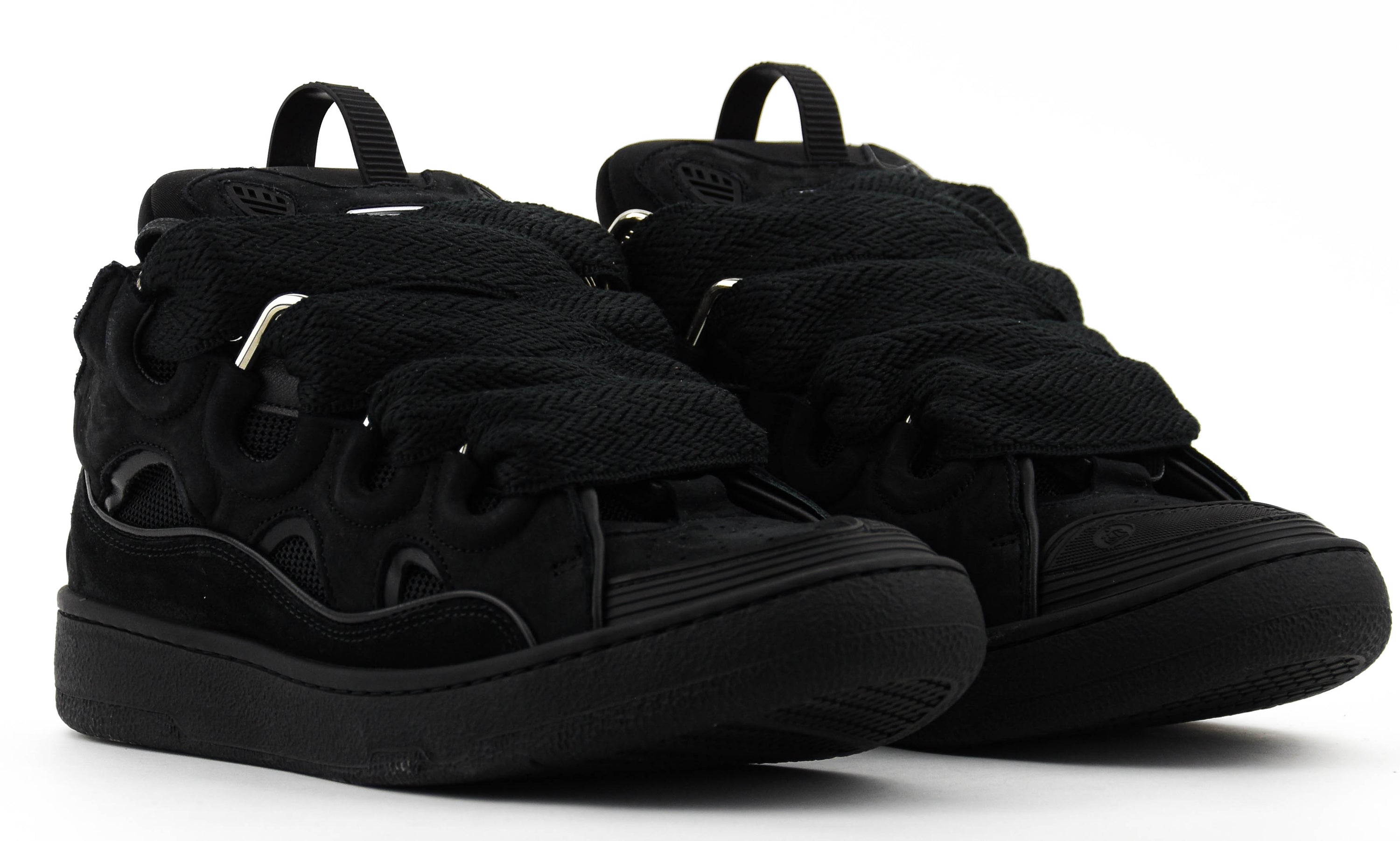 LANVIN CURB SNEAKER ALLBLACK