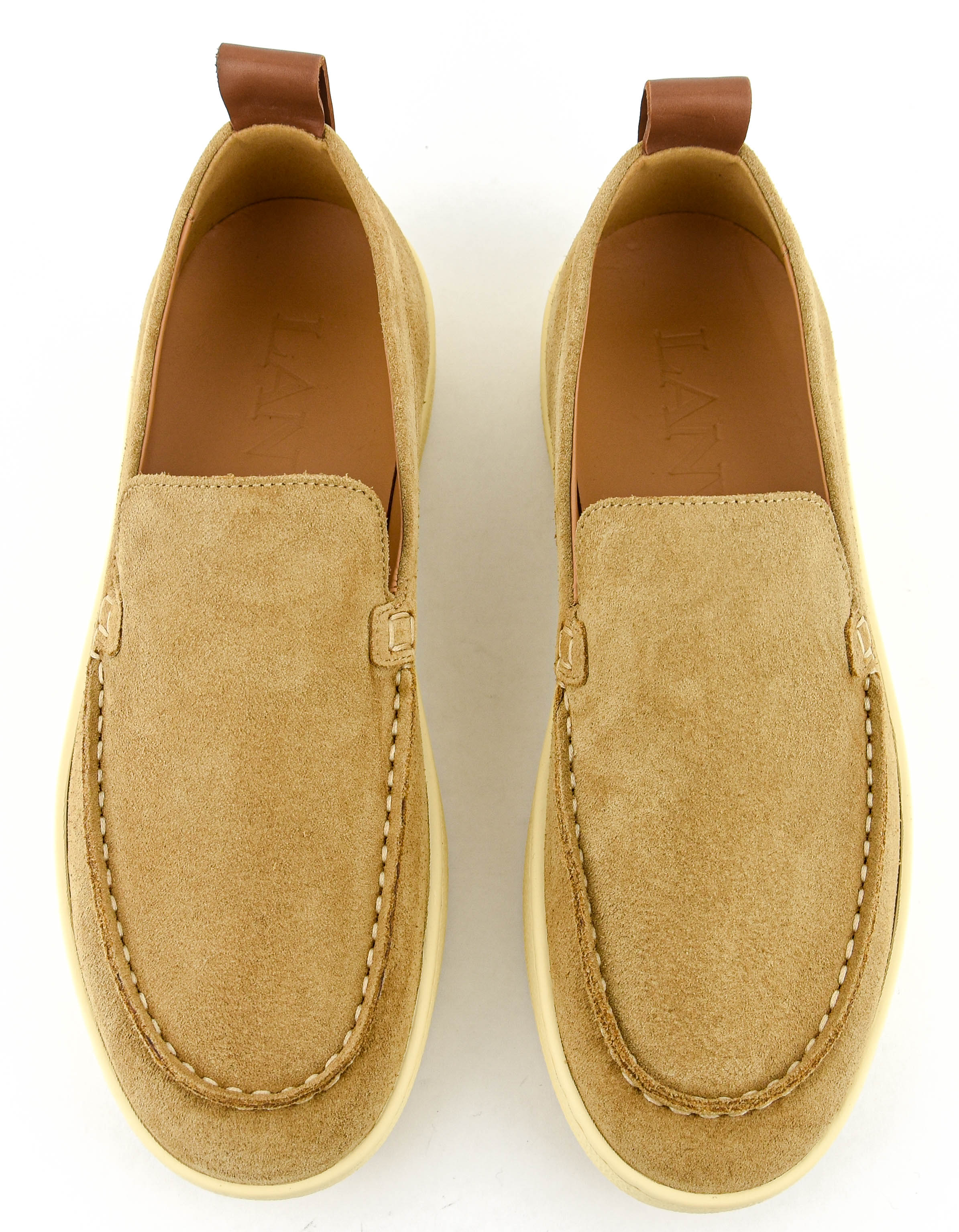 LANVIN SNEAKER LOAFER DARK BEIGE