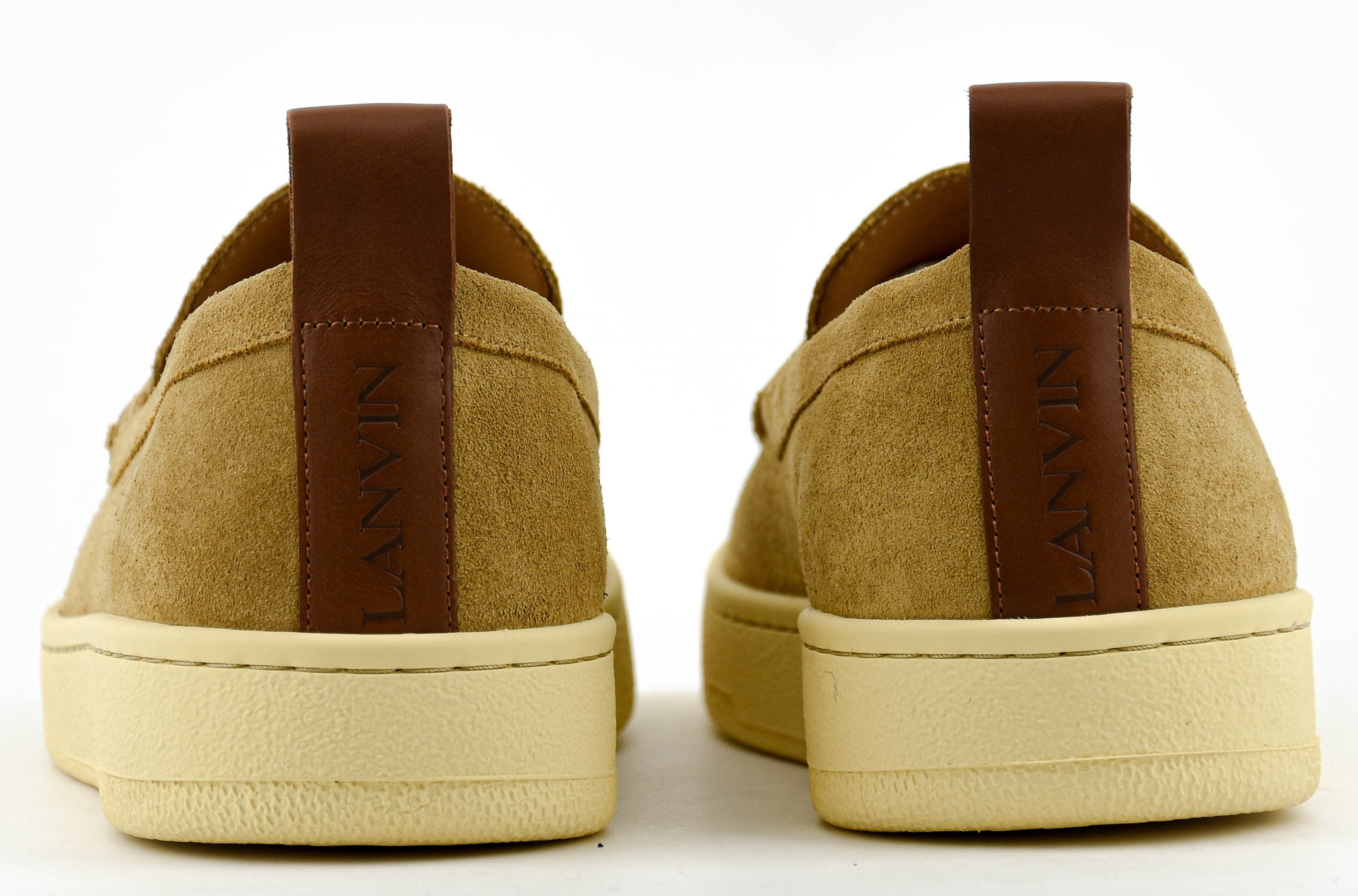 LANVIN SNEAKER LOAFER DARK BEIGE