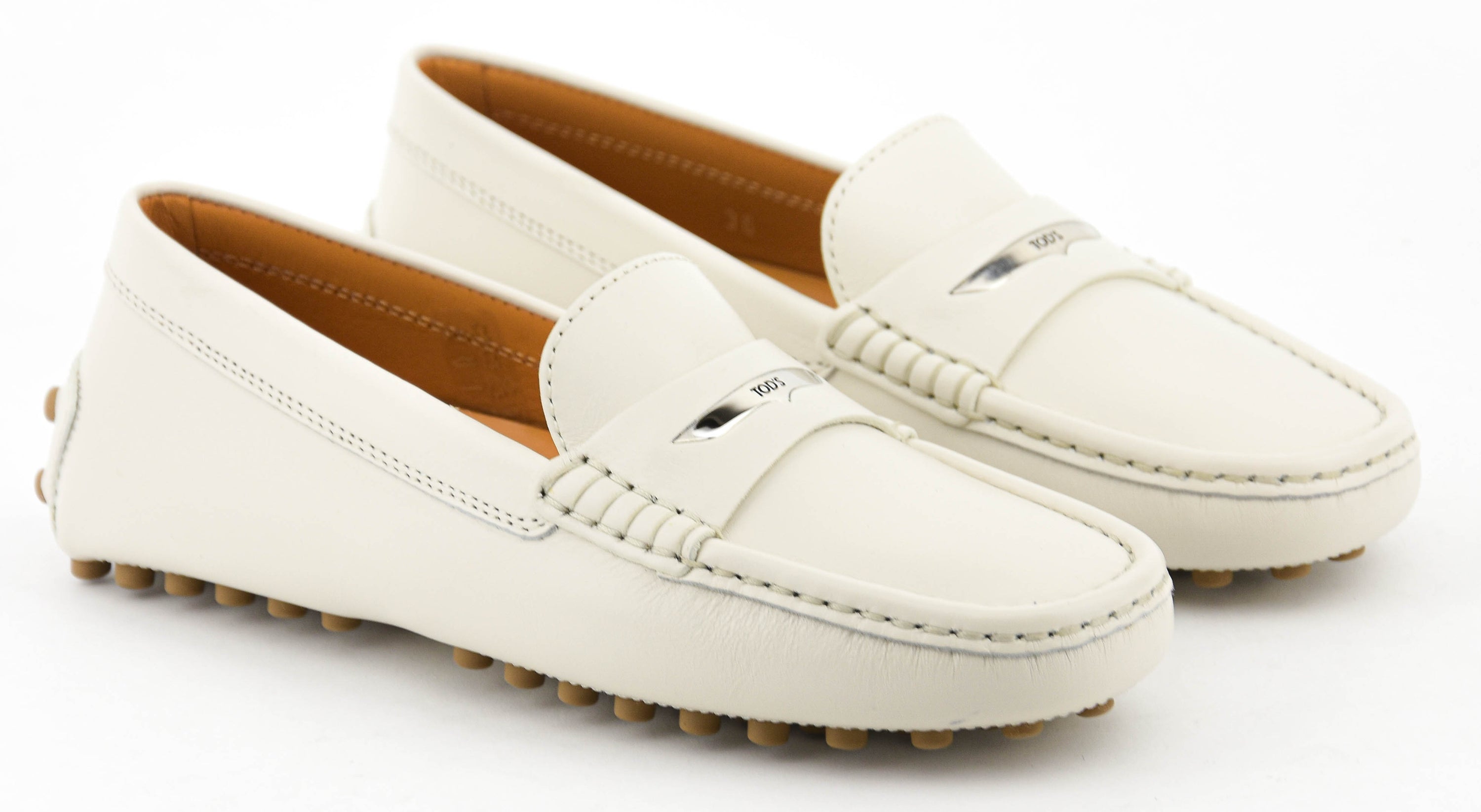 TOD'S MOCCASSINE WHITE