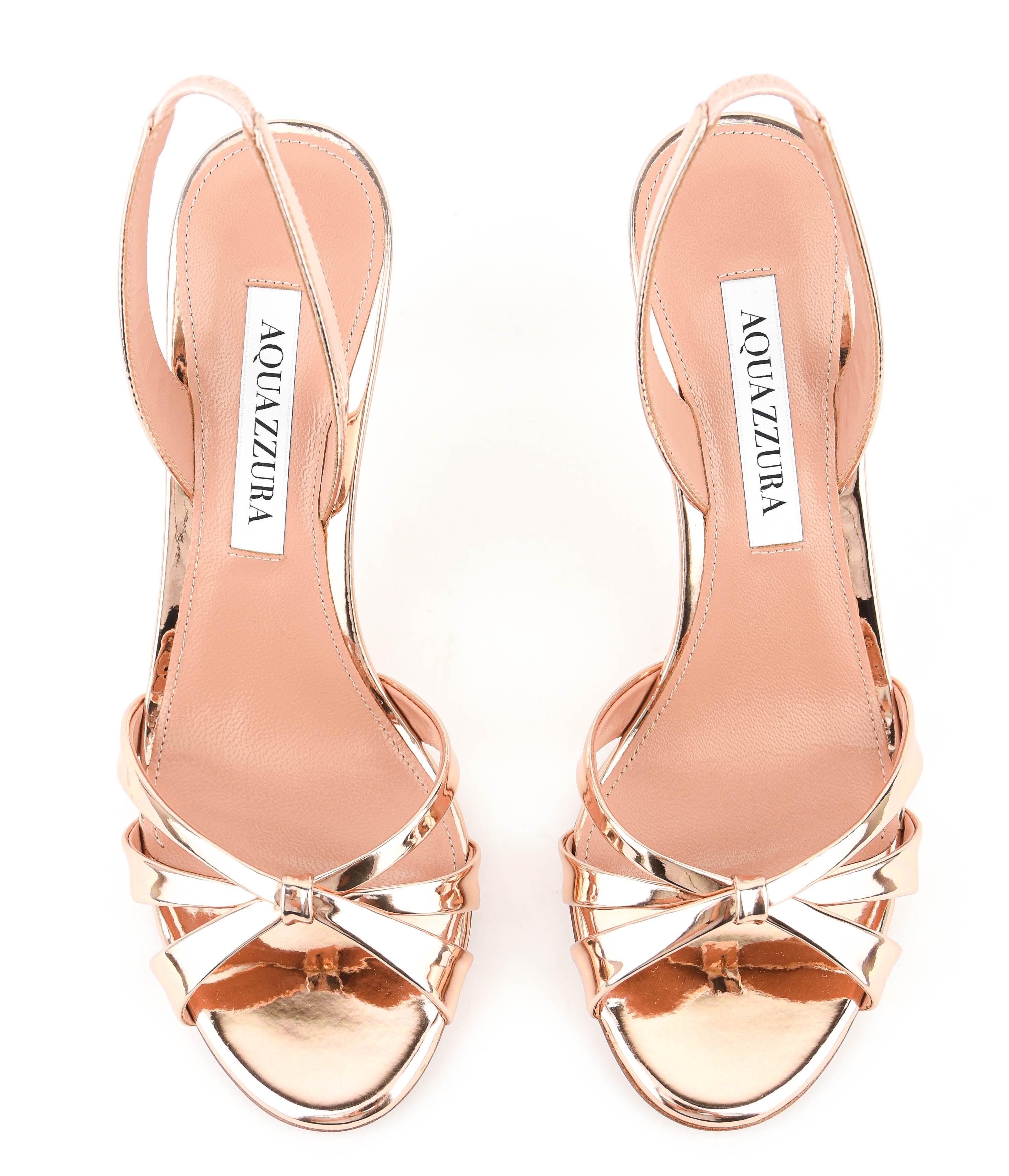 AQUAZZURA TATI SANDAL 85 ROSE