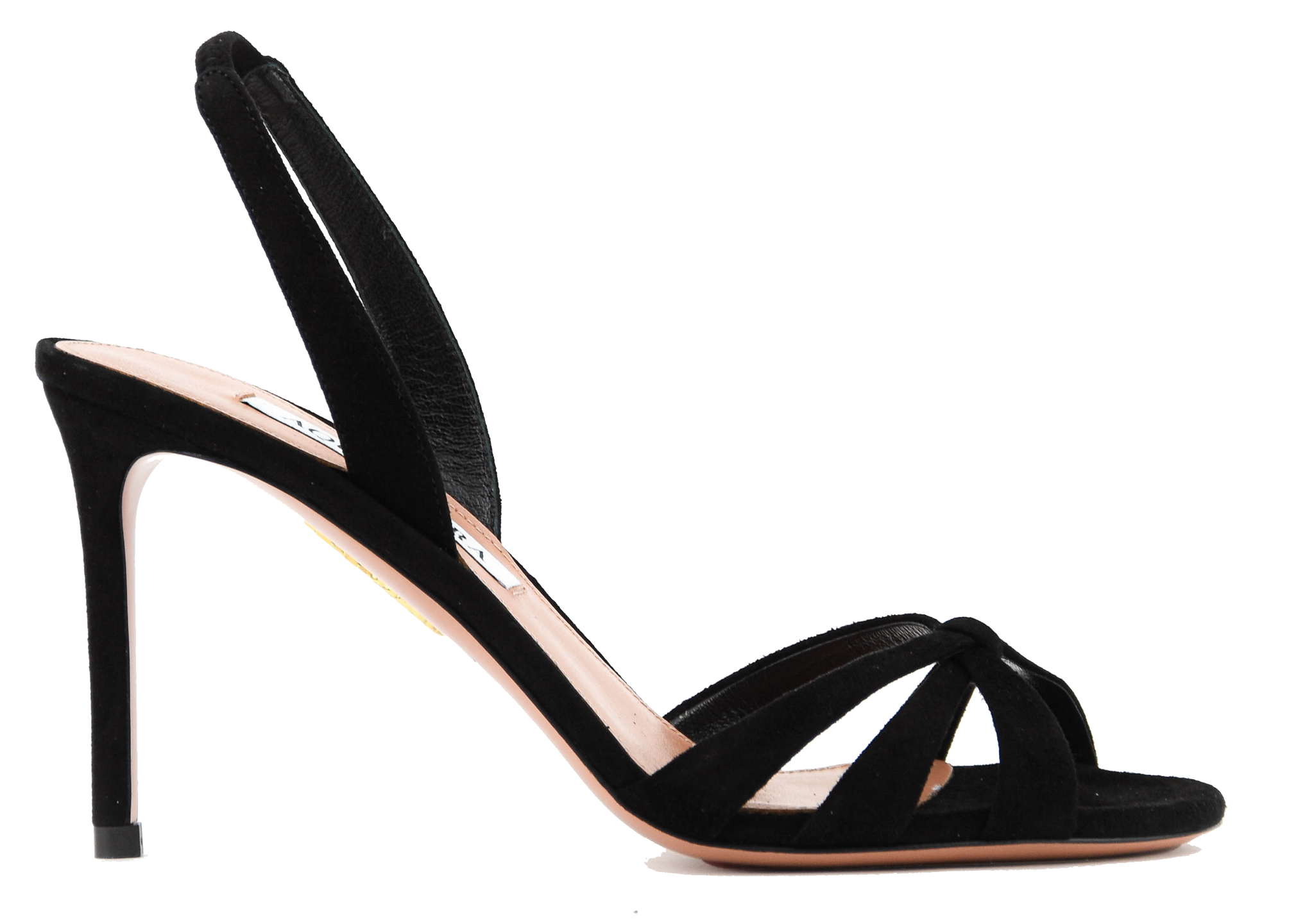 AQUAZZURA TATI SANDAL 85 BLACK