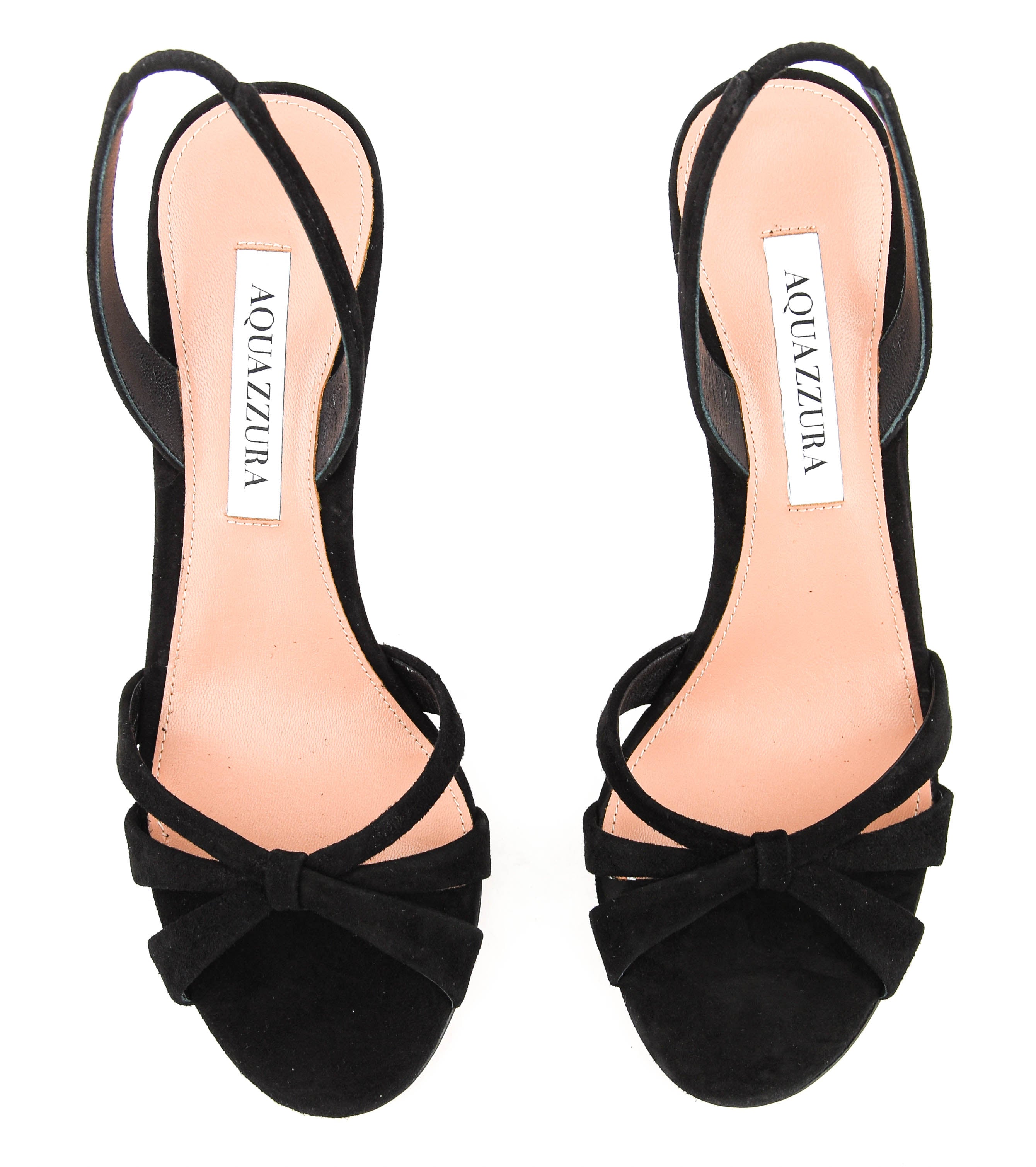 AQUAZZURA TATI SANDAL 85 BLACK