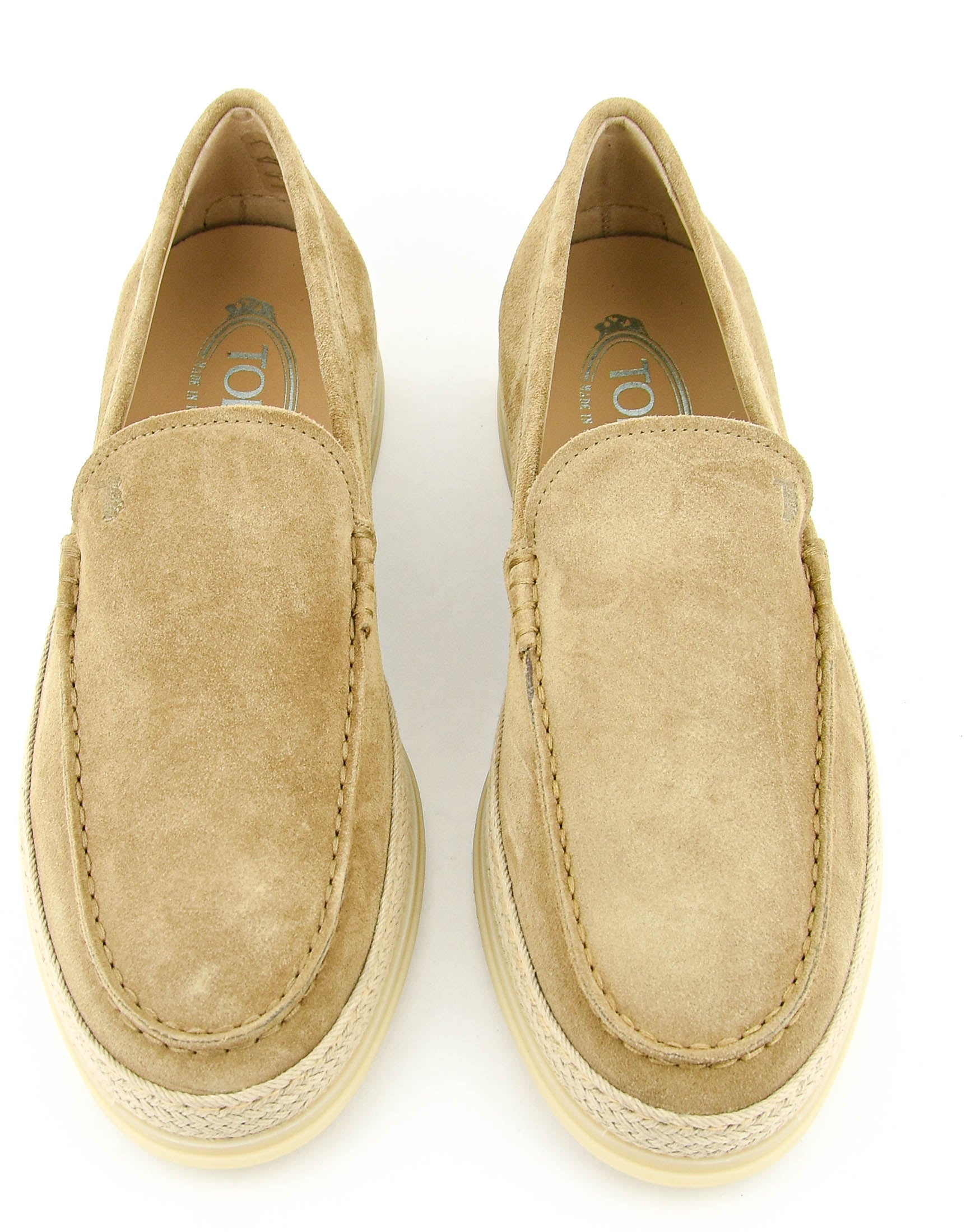 TOD'S LOAFER SUEDE BEIGE