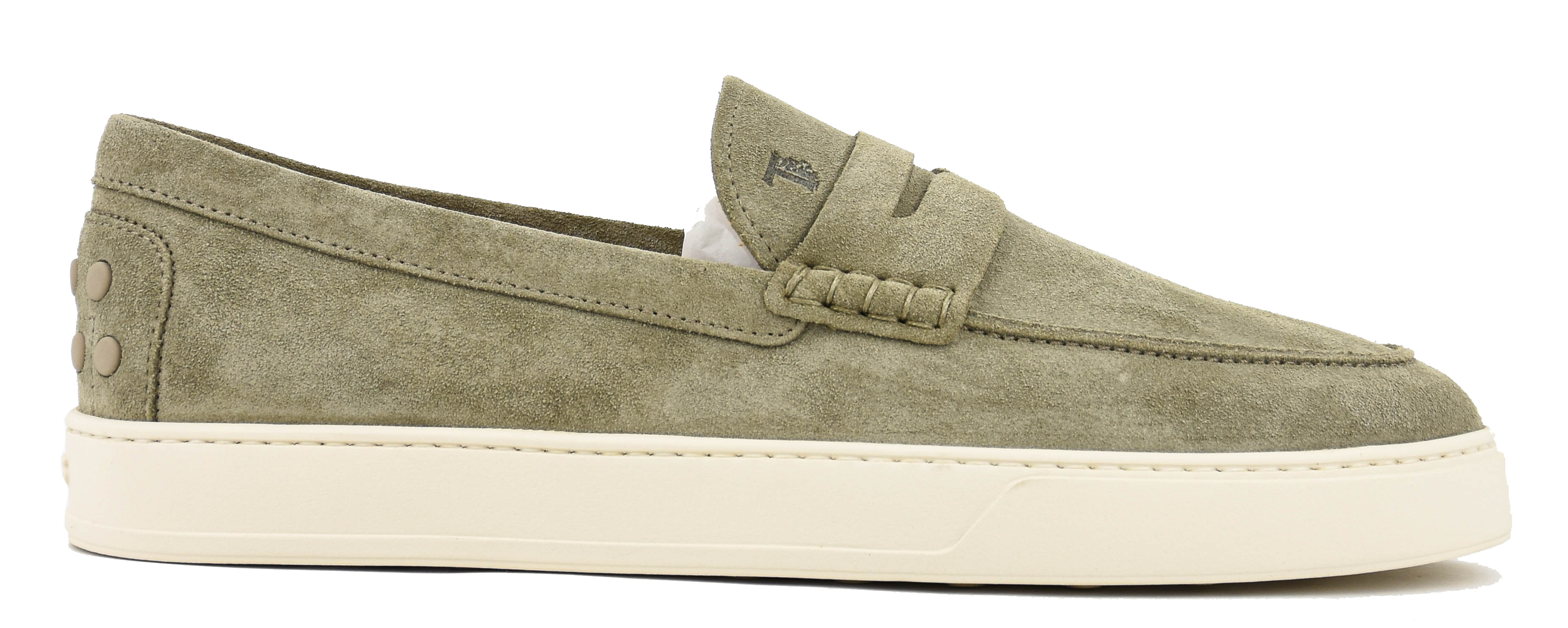 paul warmer TOD'S LOAFER SUEDE TAUPE Fabrieksuitverkoop Schoenen - Main Image