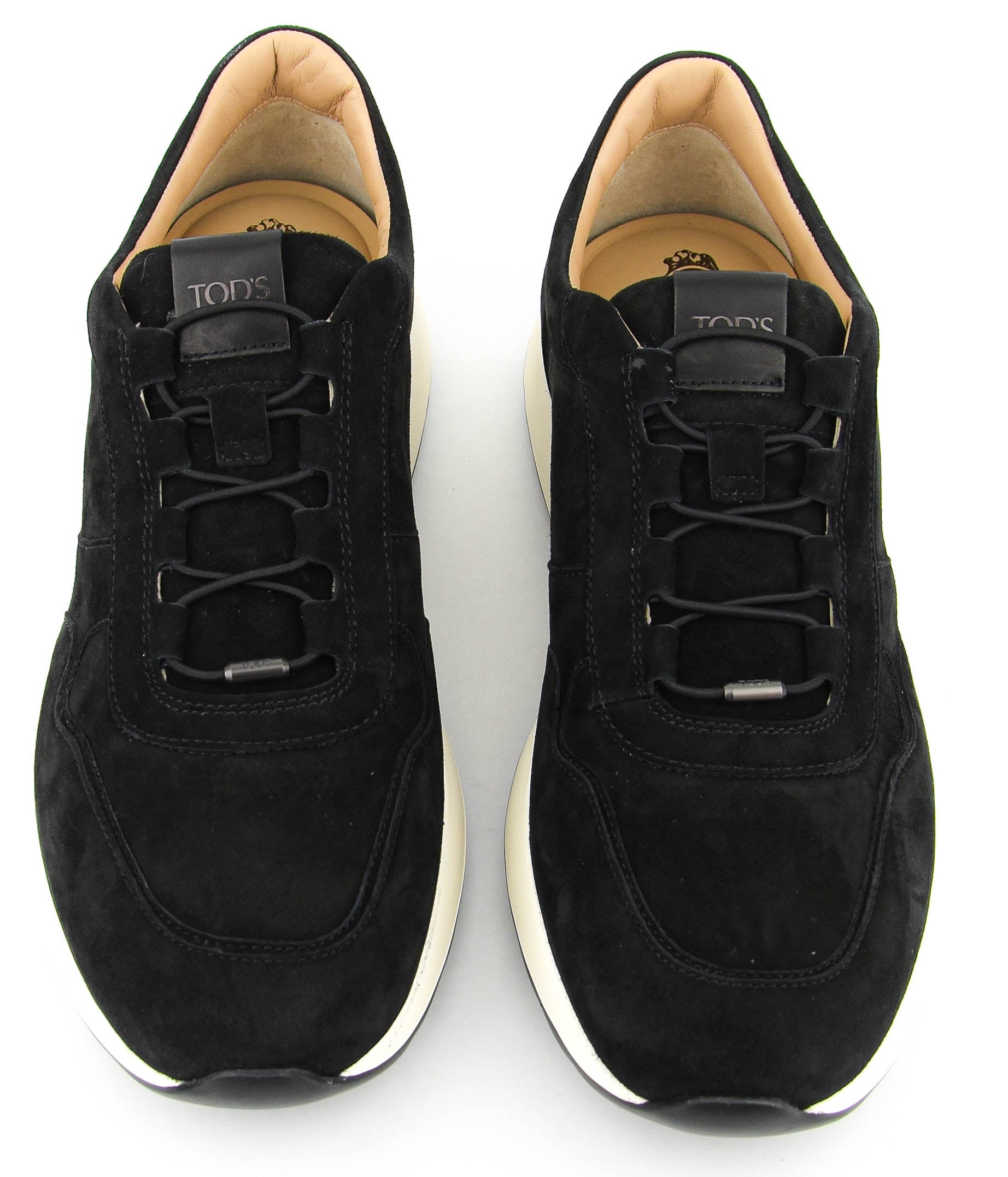 TOD'S SUEDE FORMAL SNEAKER BLACK