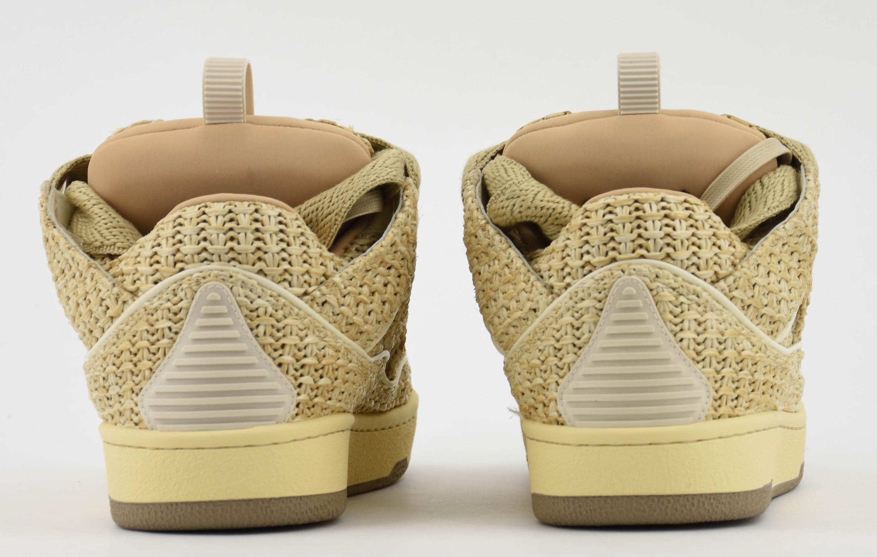 LANVIN CURB SNEAKER NATUREL