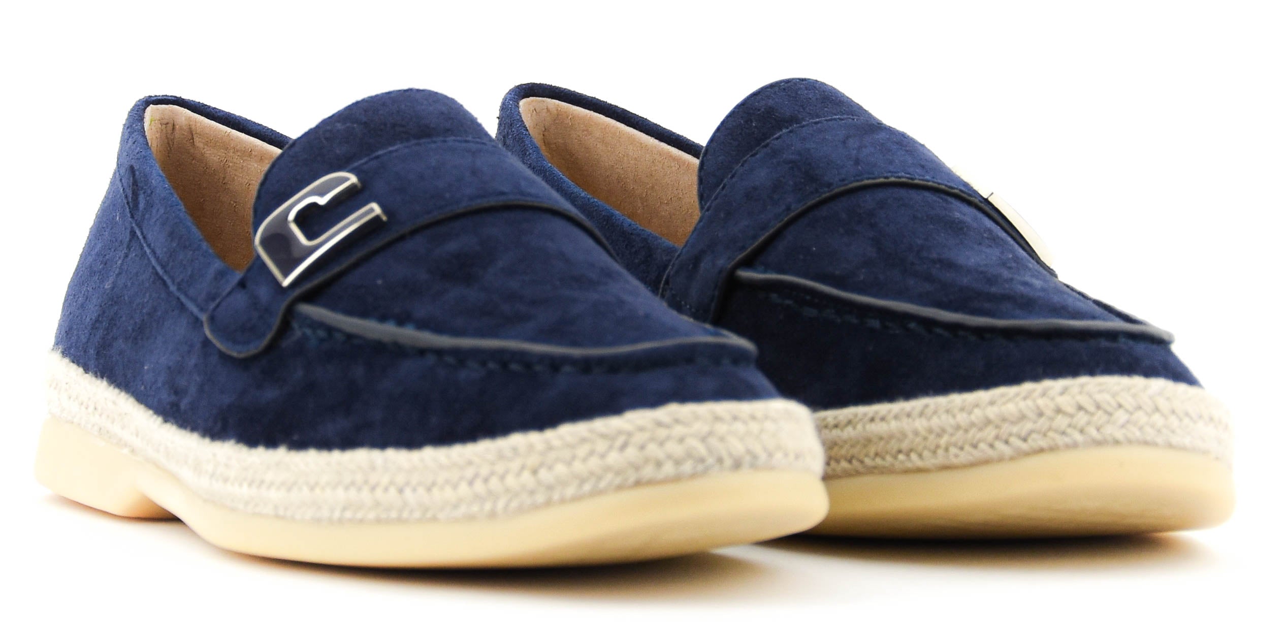 LOLA CRUZ RHODES LOAFER NAVY BLUE