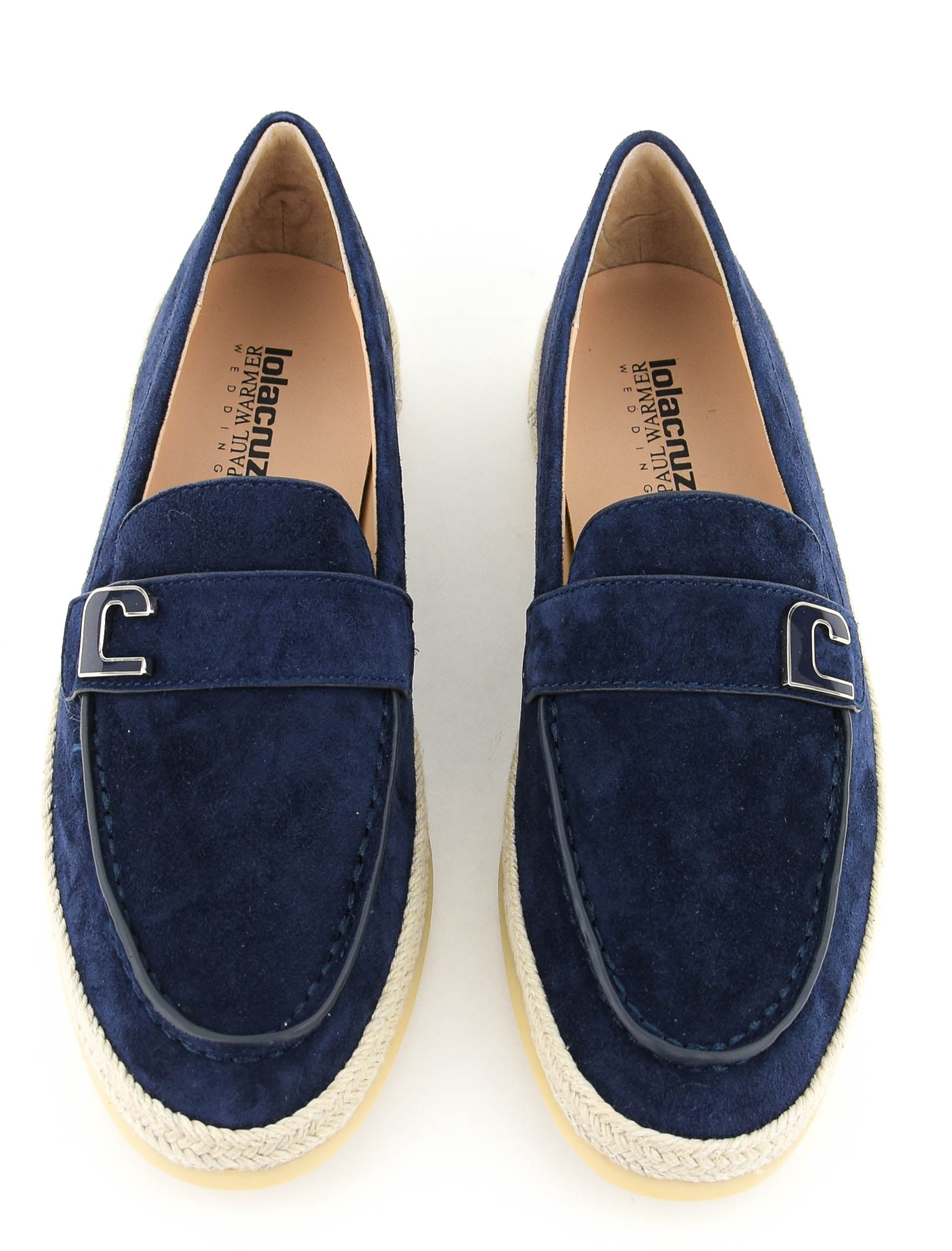 LOLA CRUZ RHODES LOAFER NAVY BLUE