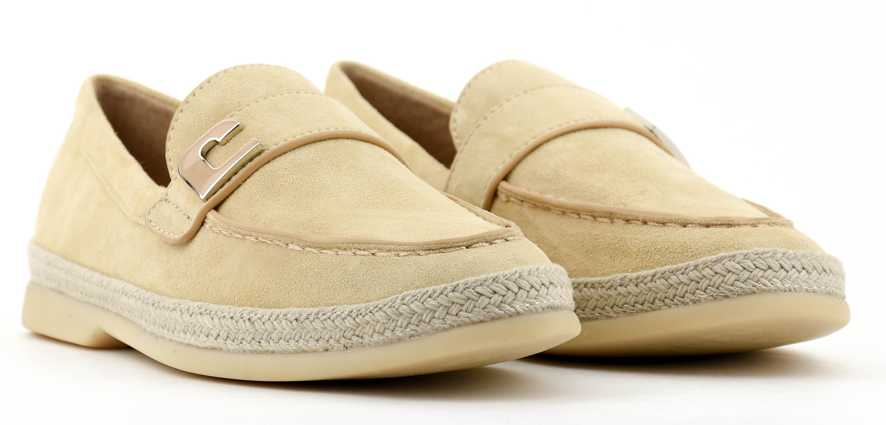 LOLA CRUZ RHODES LOAFER BEIGE