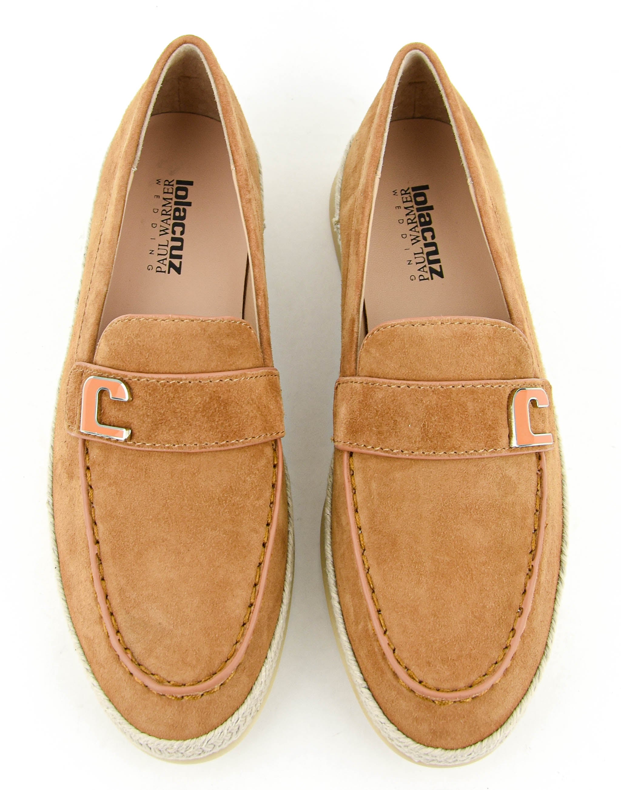 LOLA CRUZ RHODES LOAFER TAN