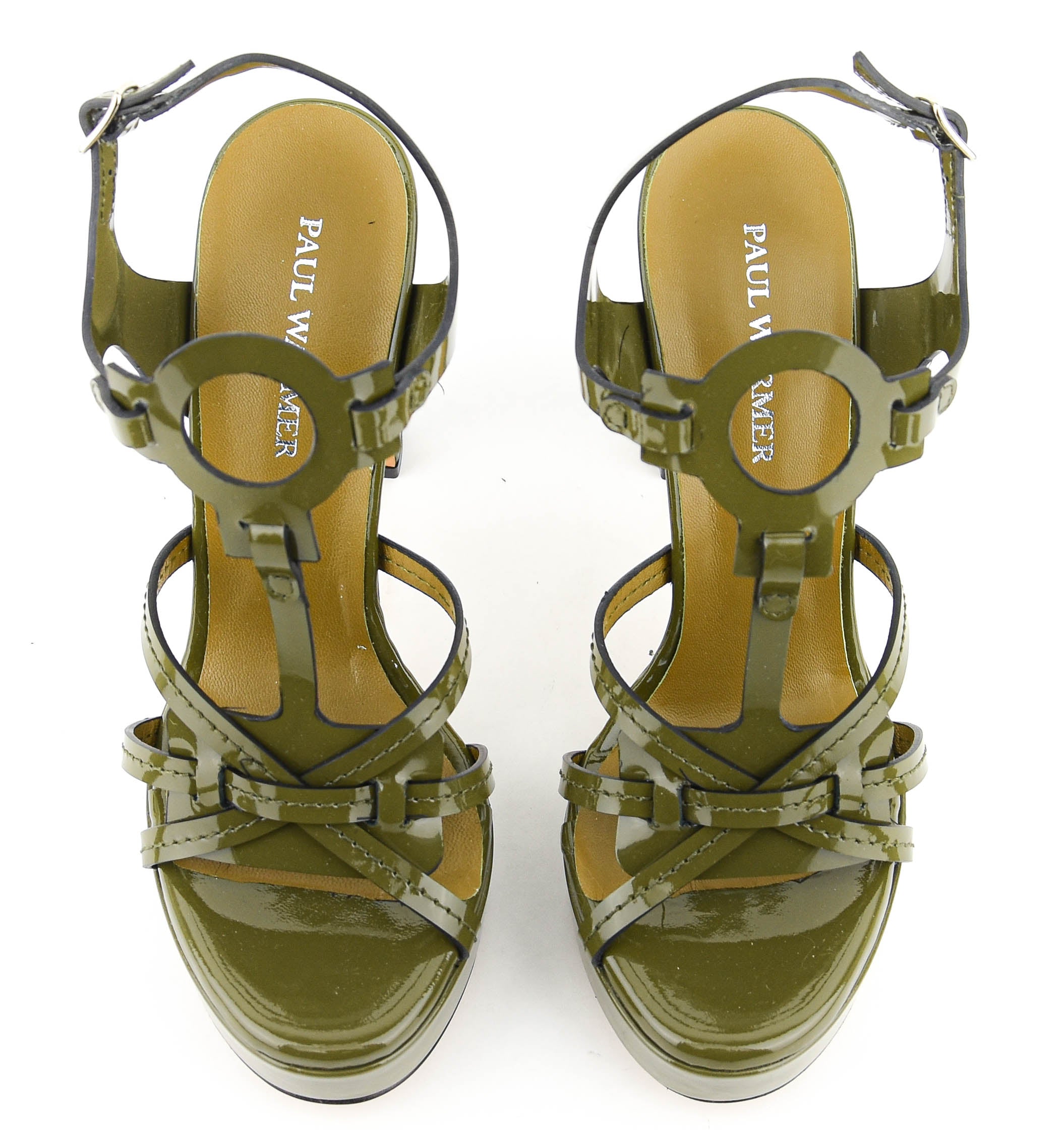 PAUL WARMER PARIS SANDALS KAKI