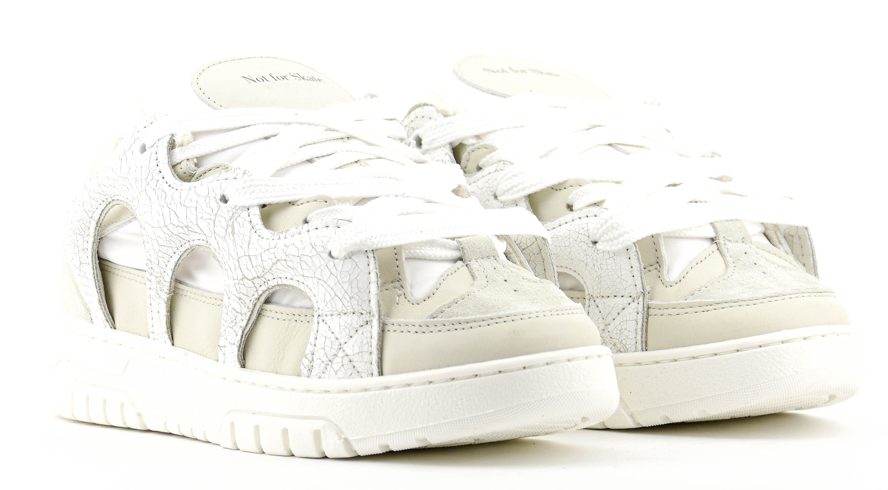 SANTHA 1 SNEAKER CRACK WHITE