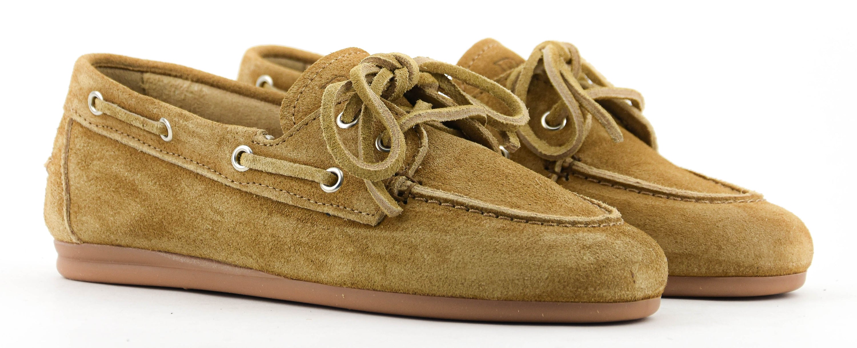 POSA BOAT LOAFER TAN SUEDE