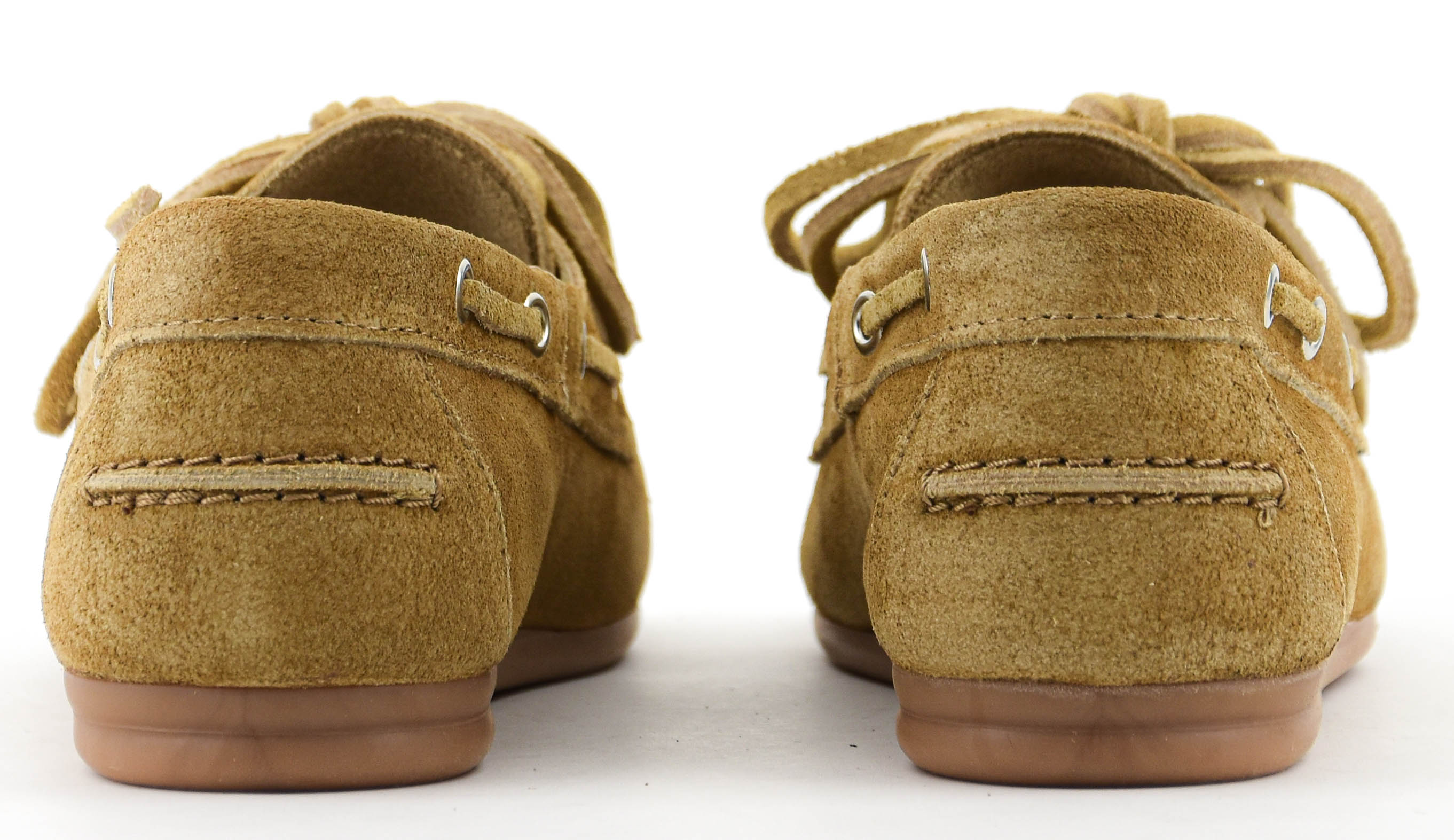 POSA BOAT LOAFER TAN SUEDE