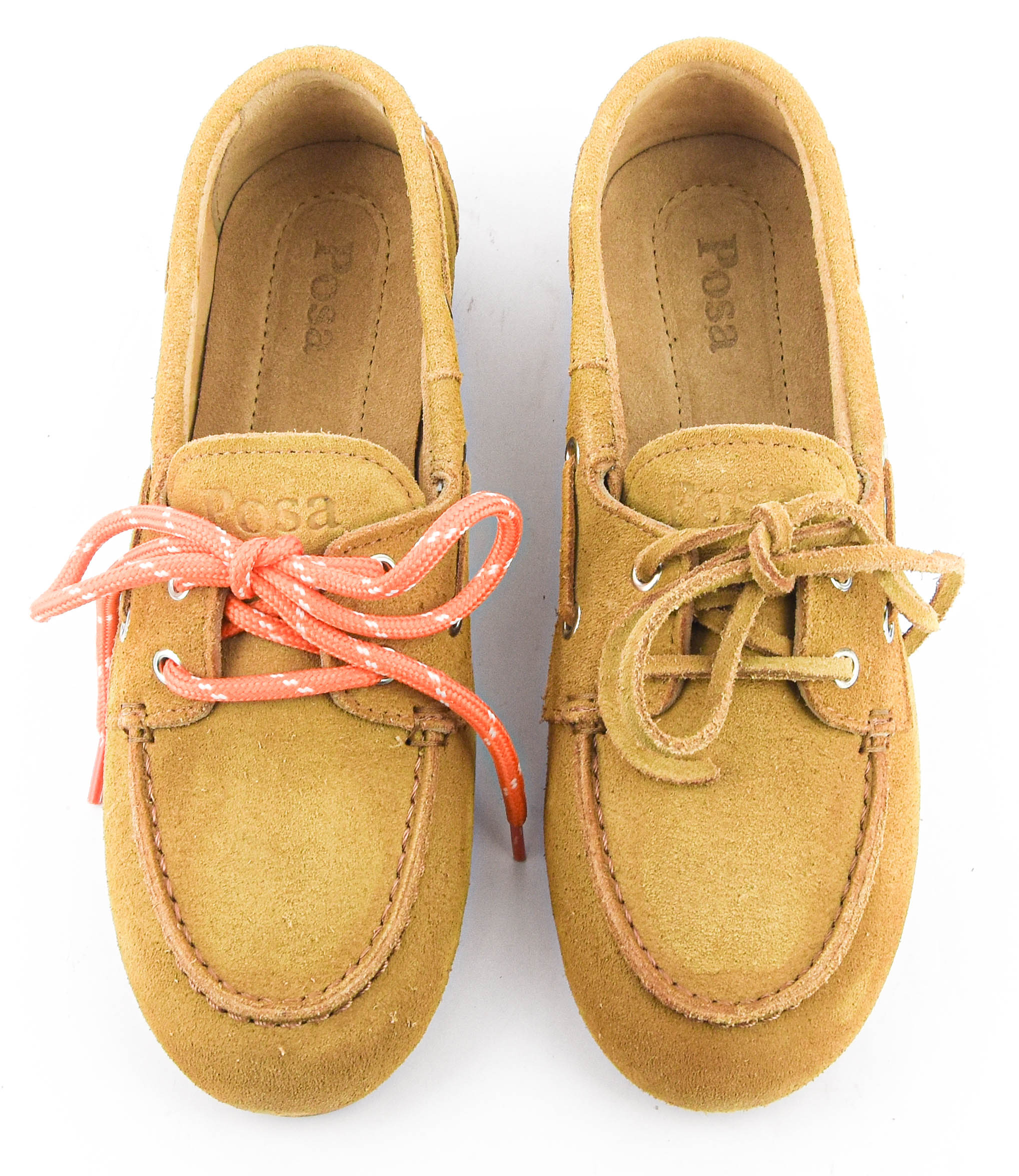 POSA BOAT LOAFER TAN SUEDE
