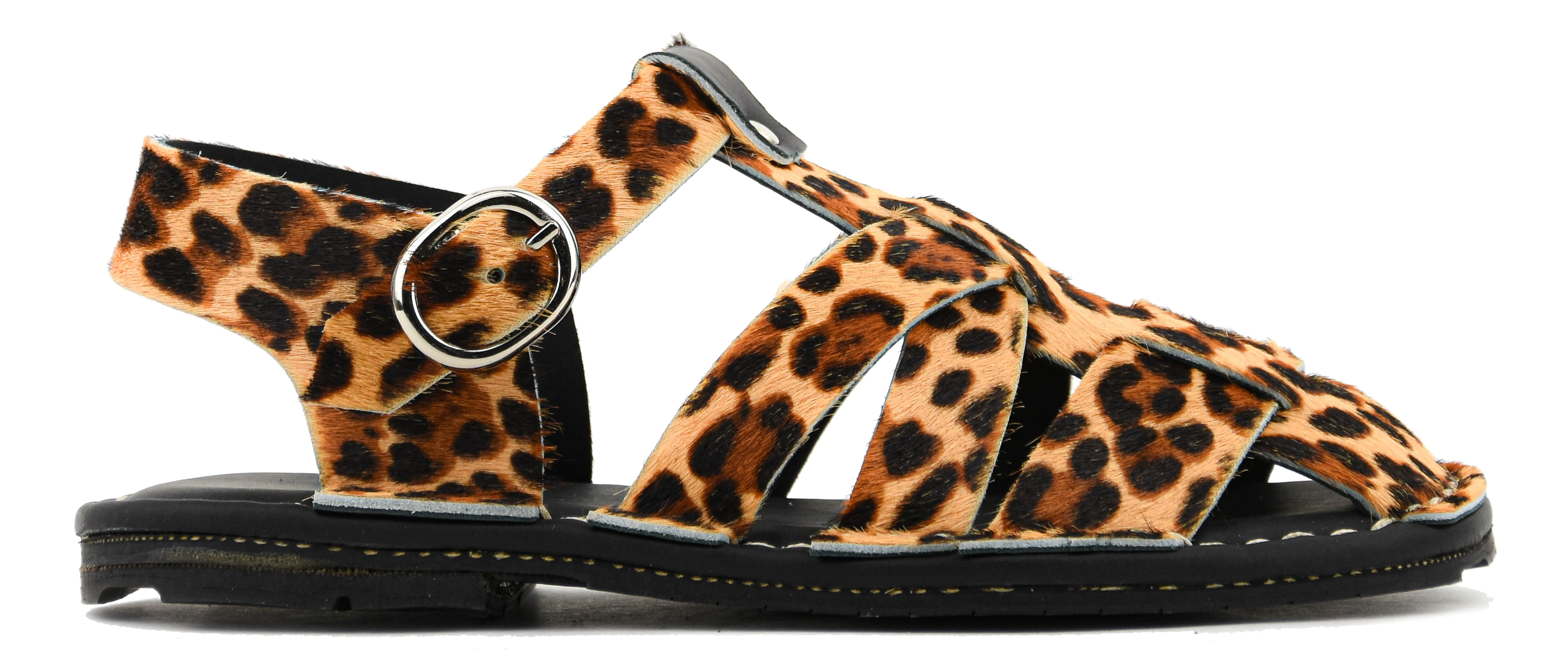 PORT MENORCA AQUA SANDAL LEOPARD