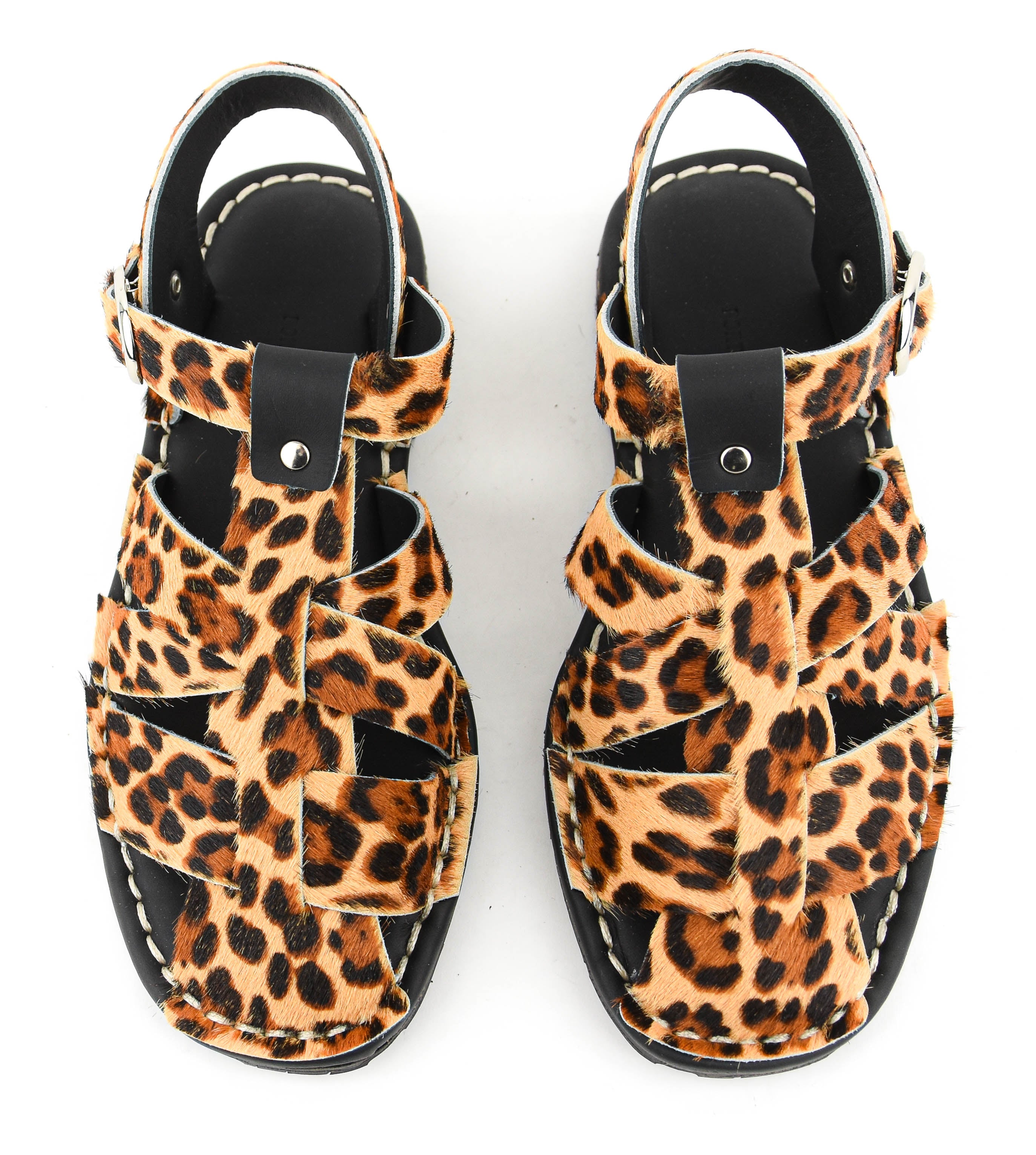 PORT MENORCA AQUA SANDAL LEOPARD