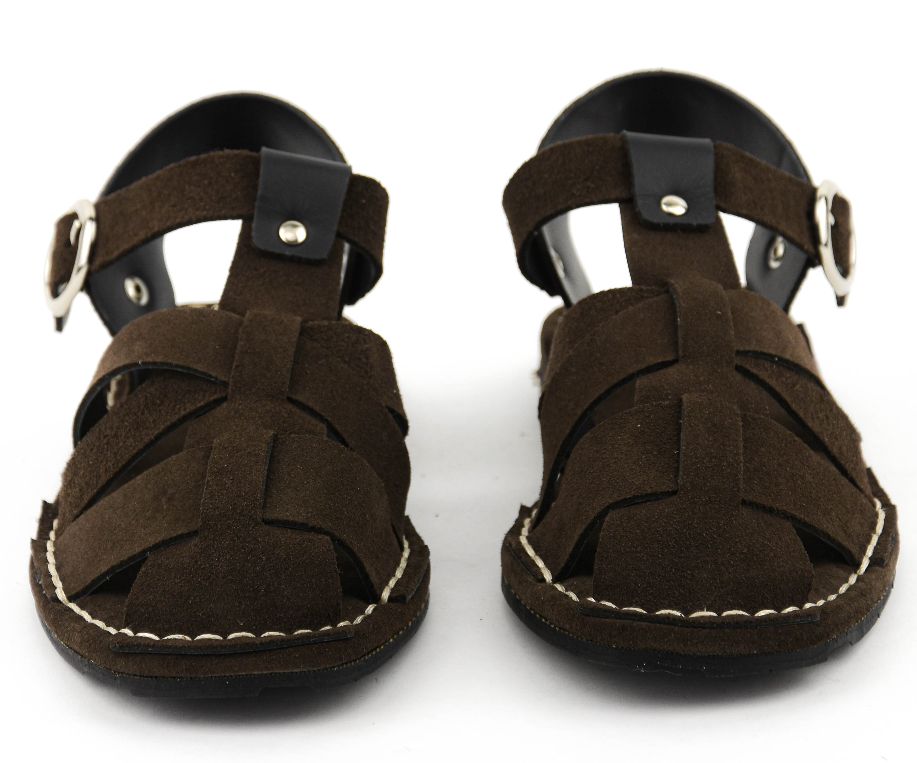 PORT MENORCA AQUA SANDAL DARK BROWN