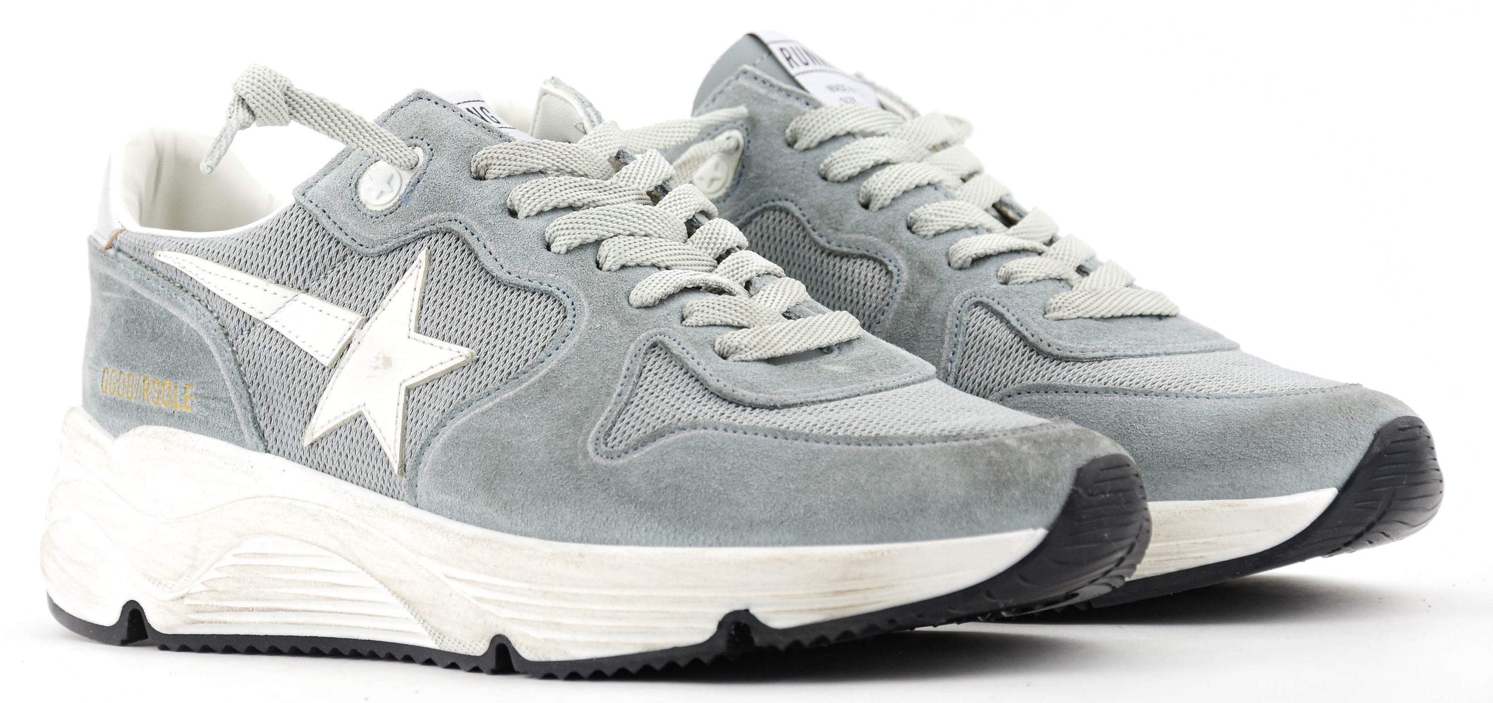 GOLDEN GOOSE RUNNING SOLE GREY