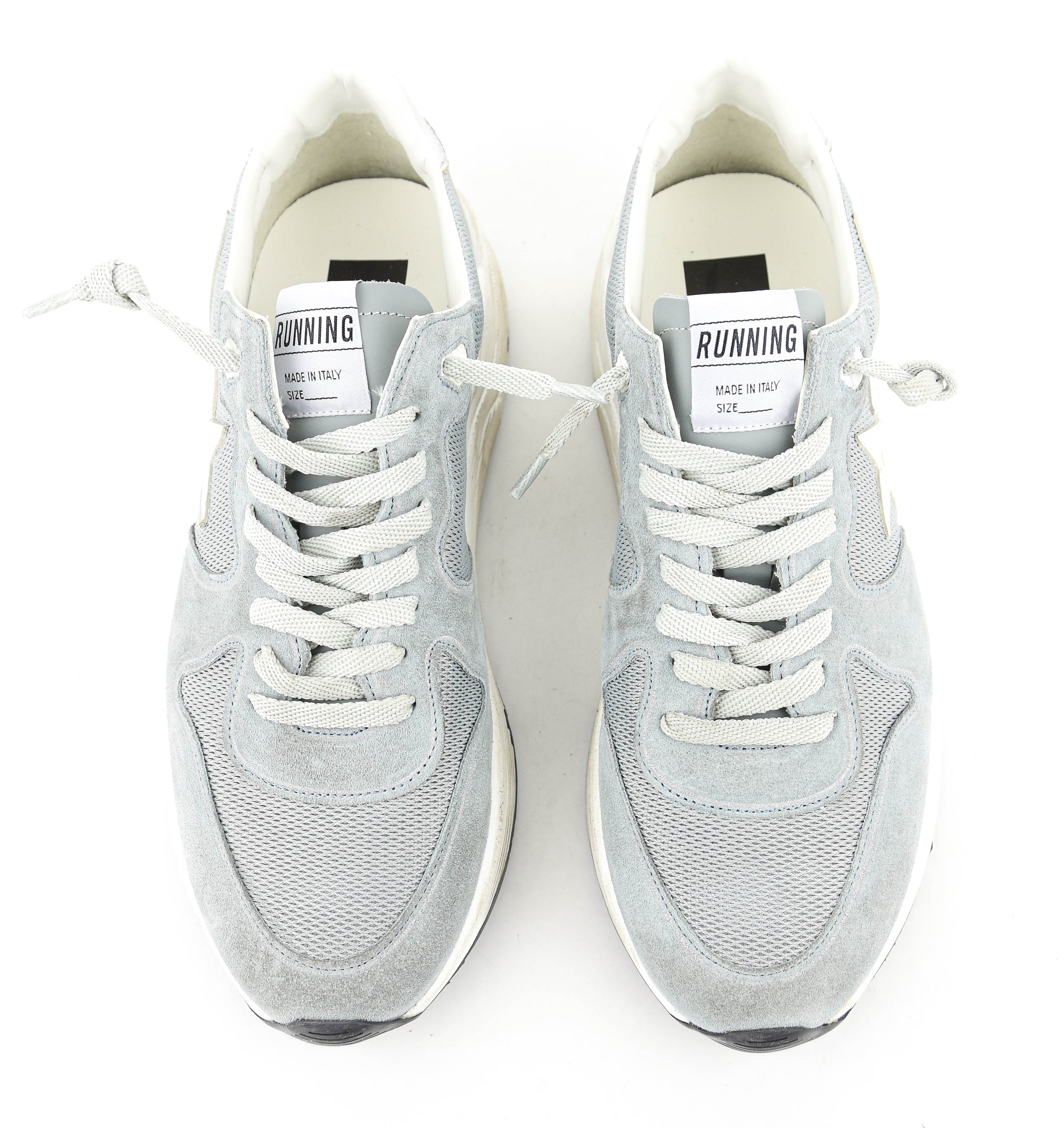 GOLDEN GOOSE RUNNING SOLE GREY