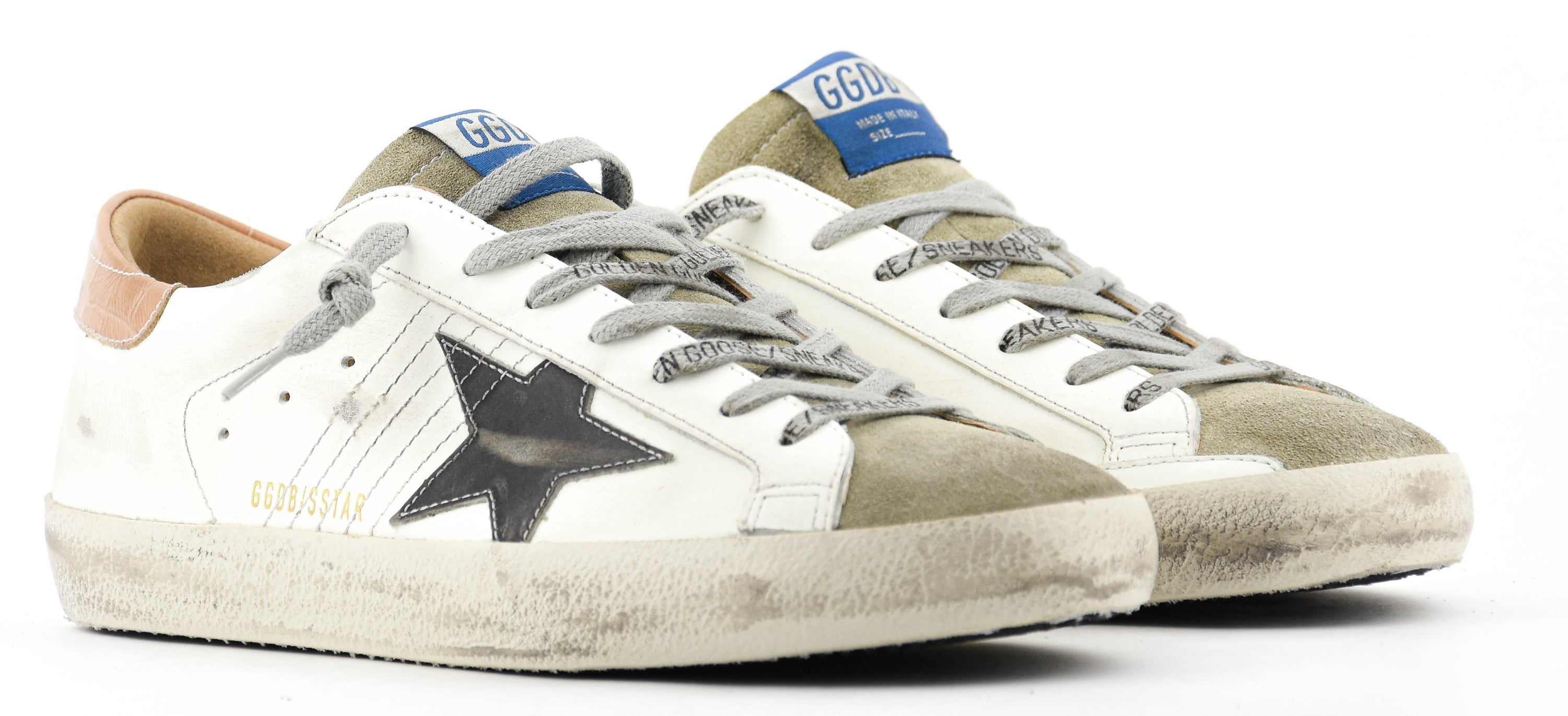 GOLDEN GOOSE SUPERSTAR WHITE BLACK