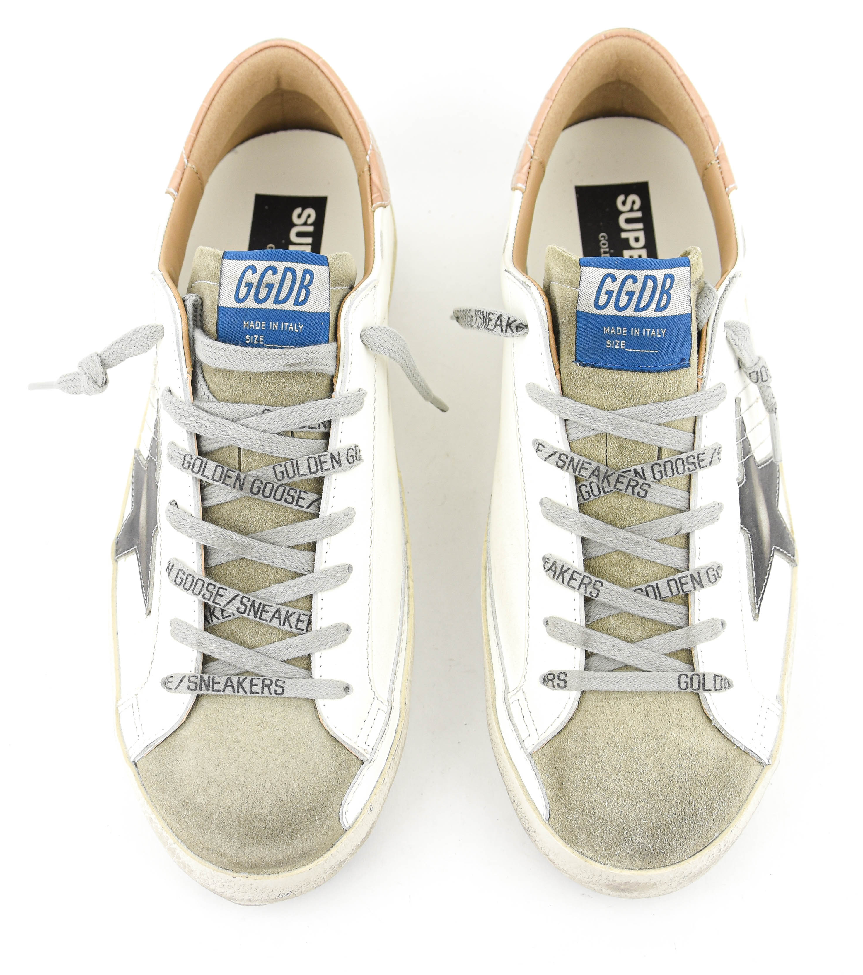 GOLDEN GOOSE SUPERSTAR WHITE BLACK