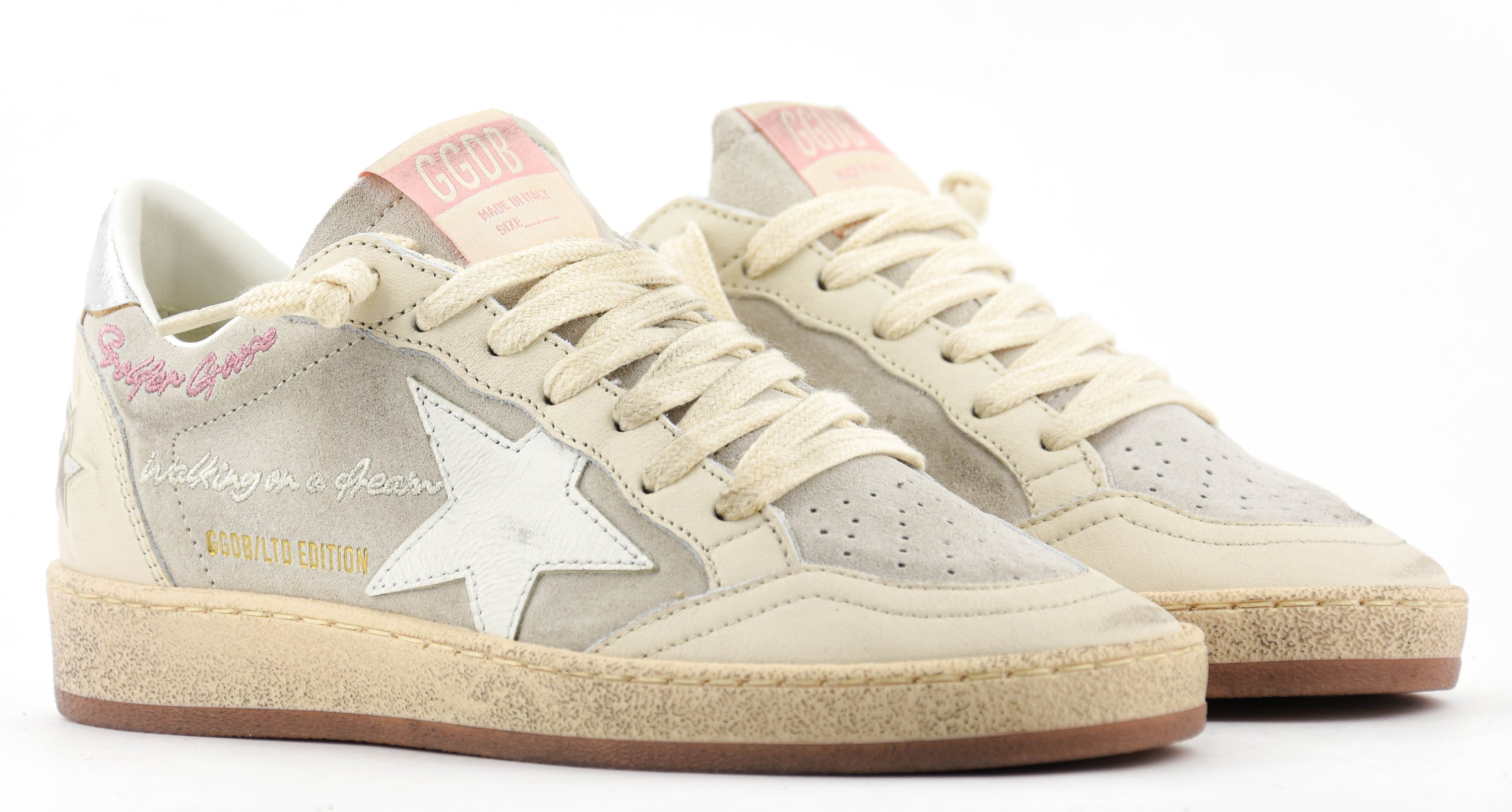 GOLDEN GOOSE BALLSTAR CLOUD WHITE