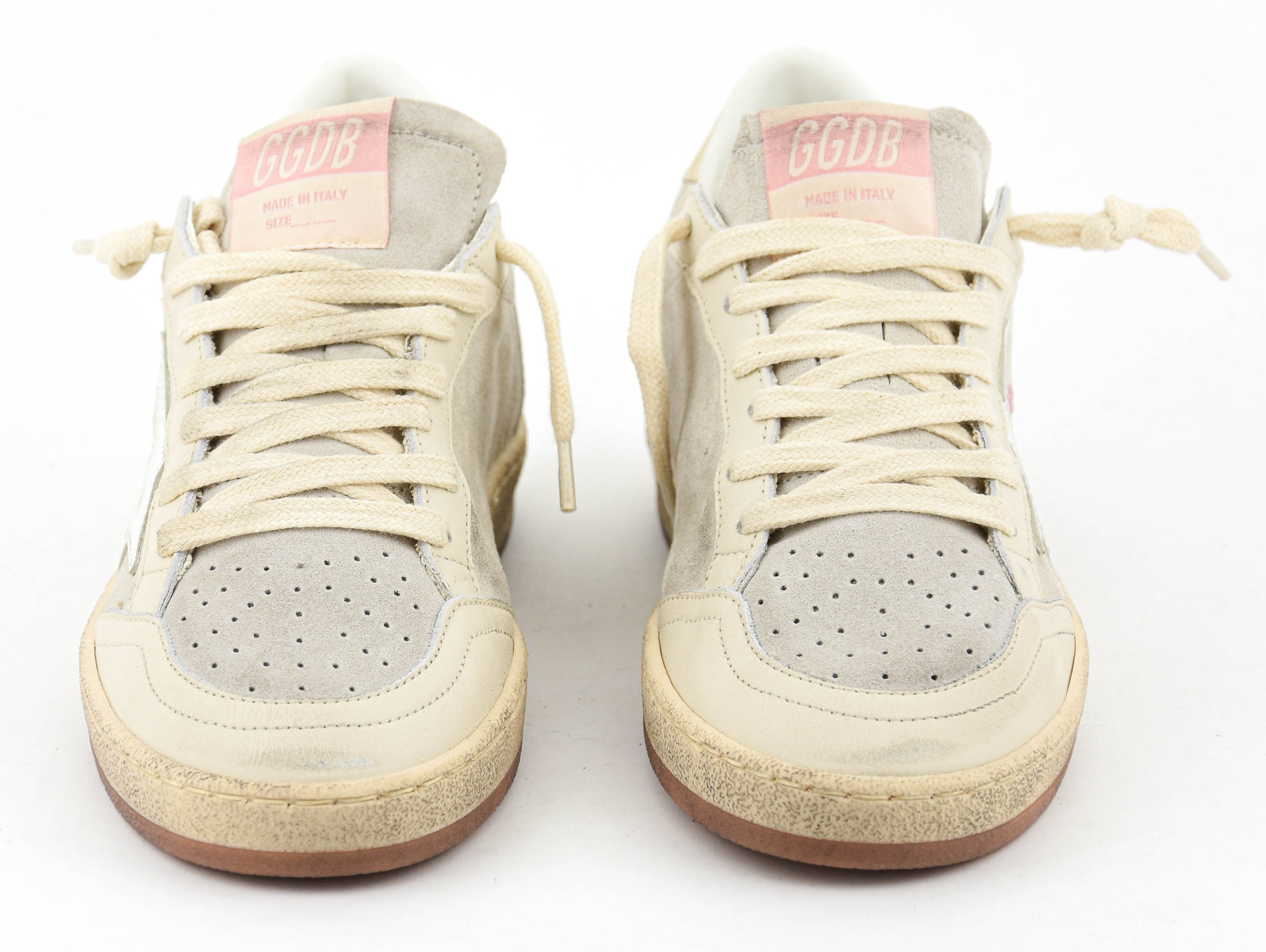 GOLDEN GOOSE BALLSTAR CLOUD WHITE