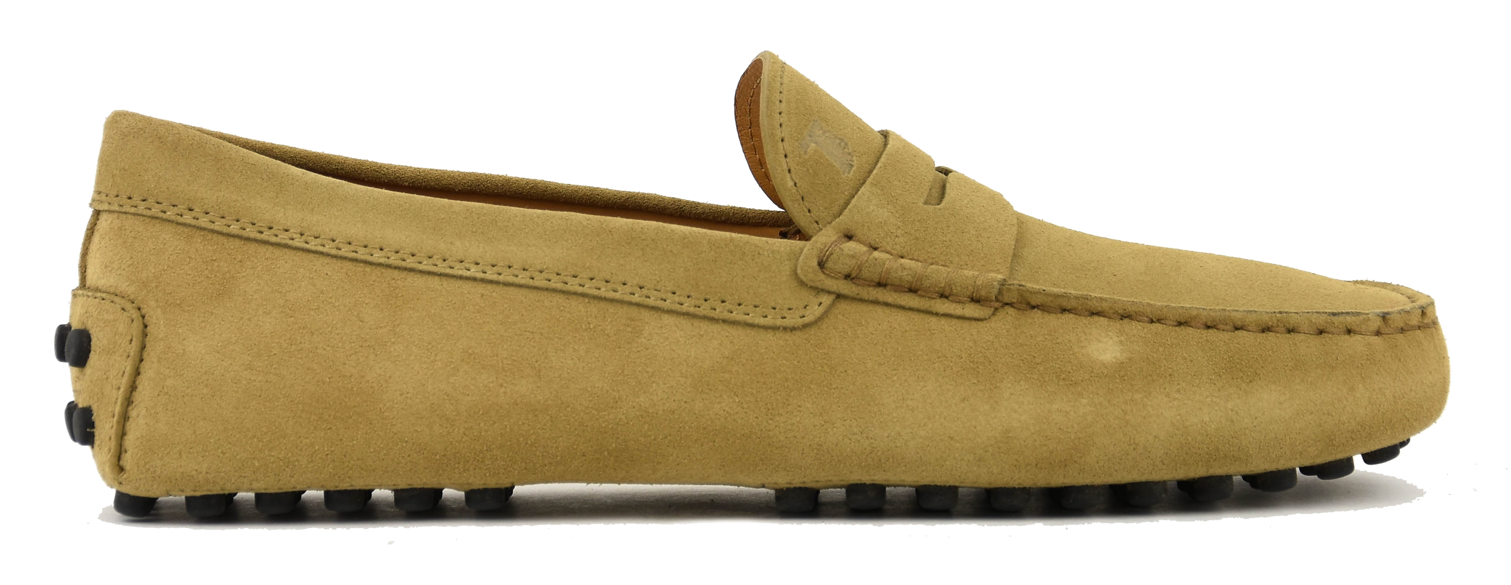 TOD'S MOCCASSINE SAND SUEDE