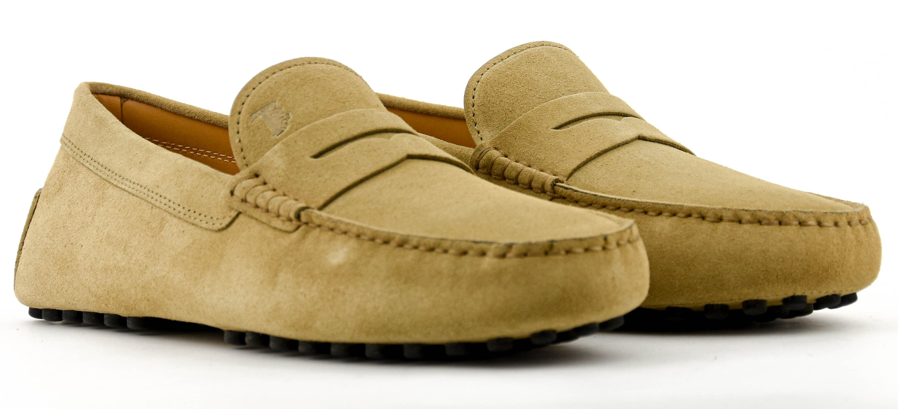 TOD'S MOCCASSINE SAND SUEDE