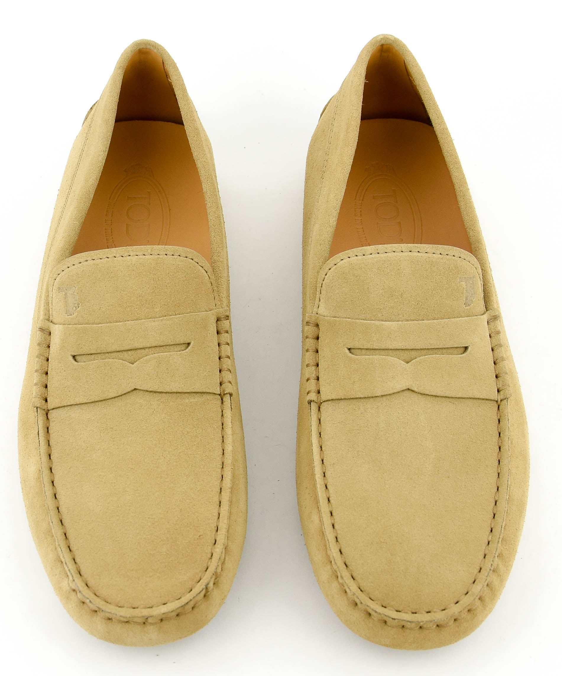 TOD'S MOCCASSINE SAND SUEDE