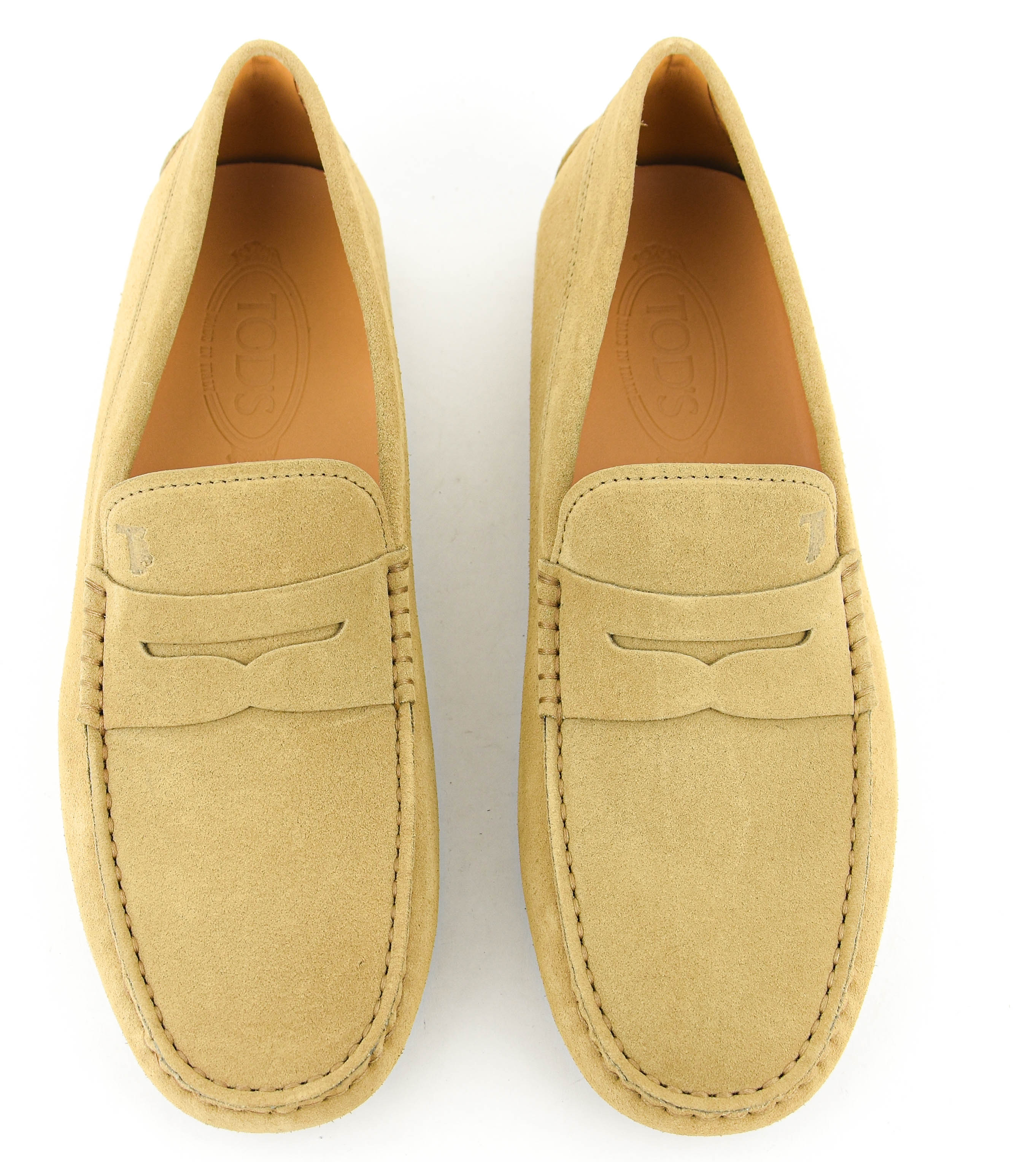 TOD'S MOCCASSINE SAND SUEDE