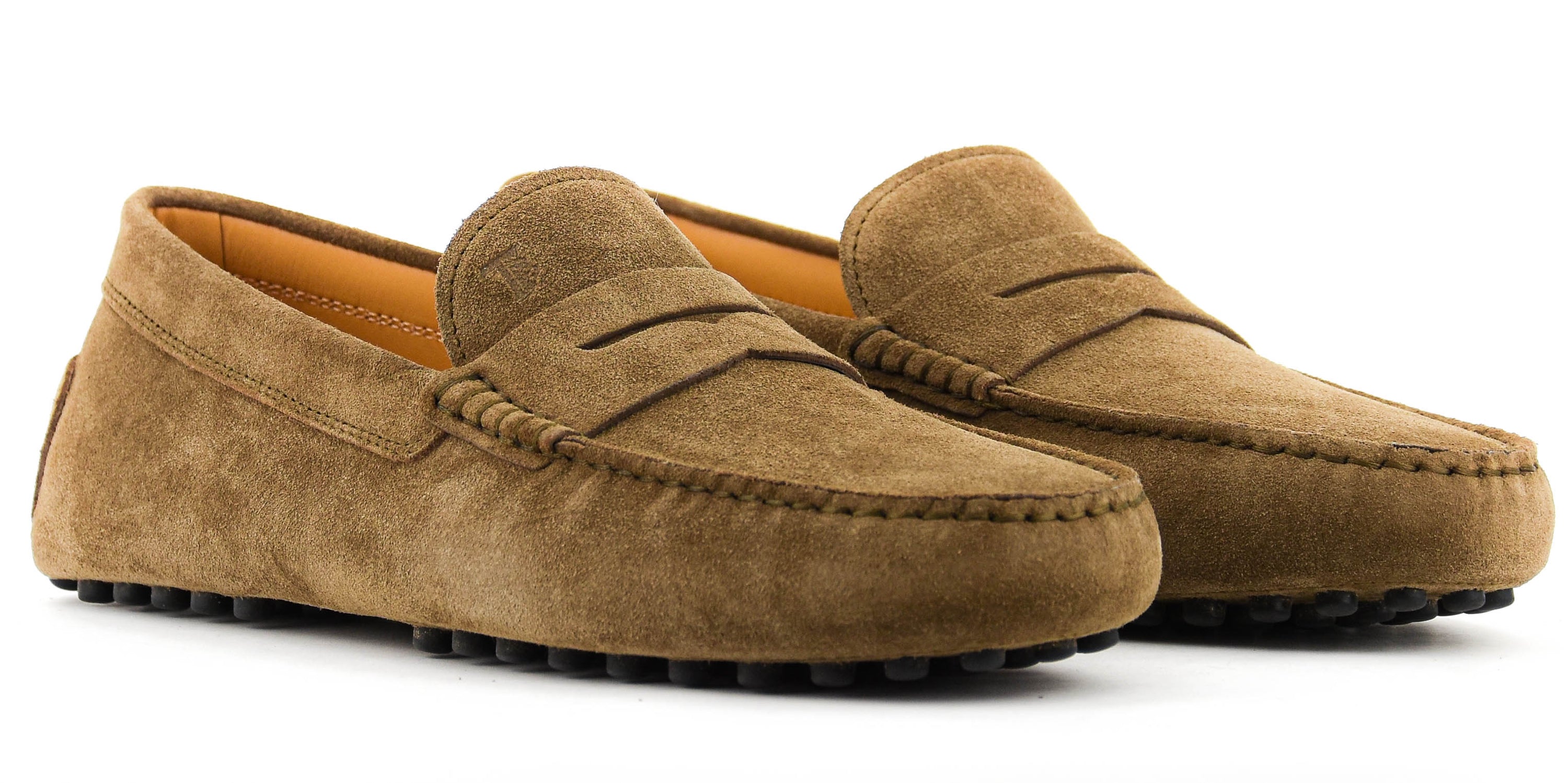 TOD'S MOCCASSINE BROWN SUEDE